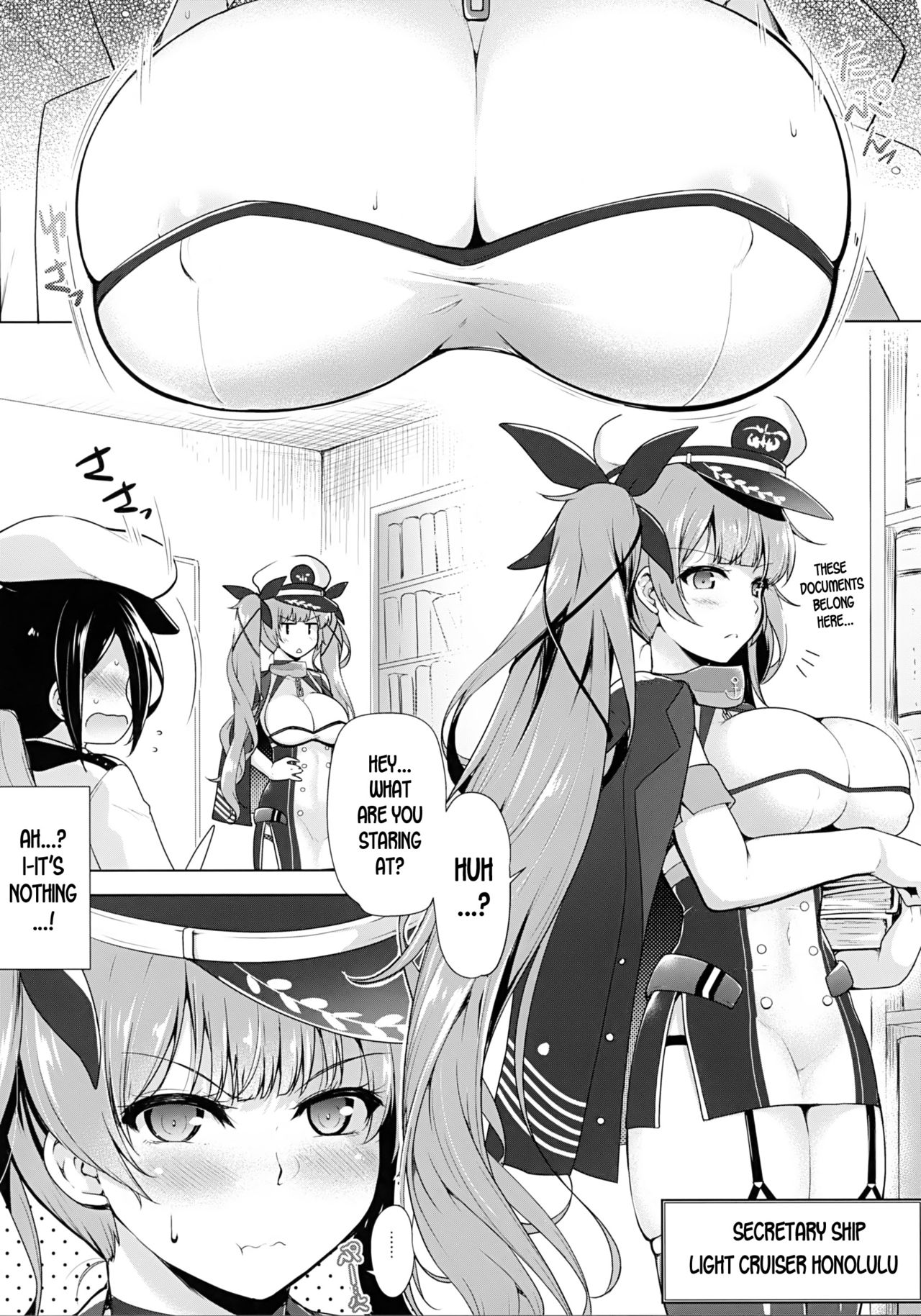 Truyện Hentai (AzuLan Musou) [C.R's NEST (C.R)] Honolulu-san ga Bucchouzura Shinagara Oppai de Nagusamete Kureru Hon (Azur Lane) [English] {desudesu} 5  Truyenhentai.viwap.com