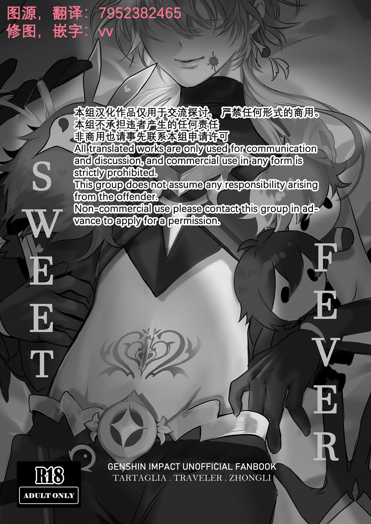 PCrow] Sweet Fever (Genshin Impact) [Chinese] [男女搭配干活不累双人汉化]