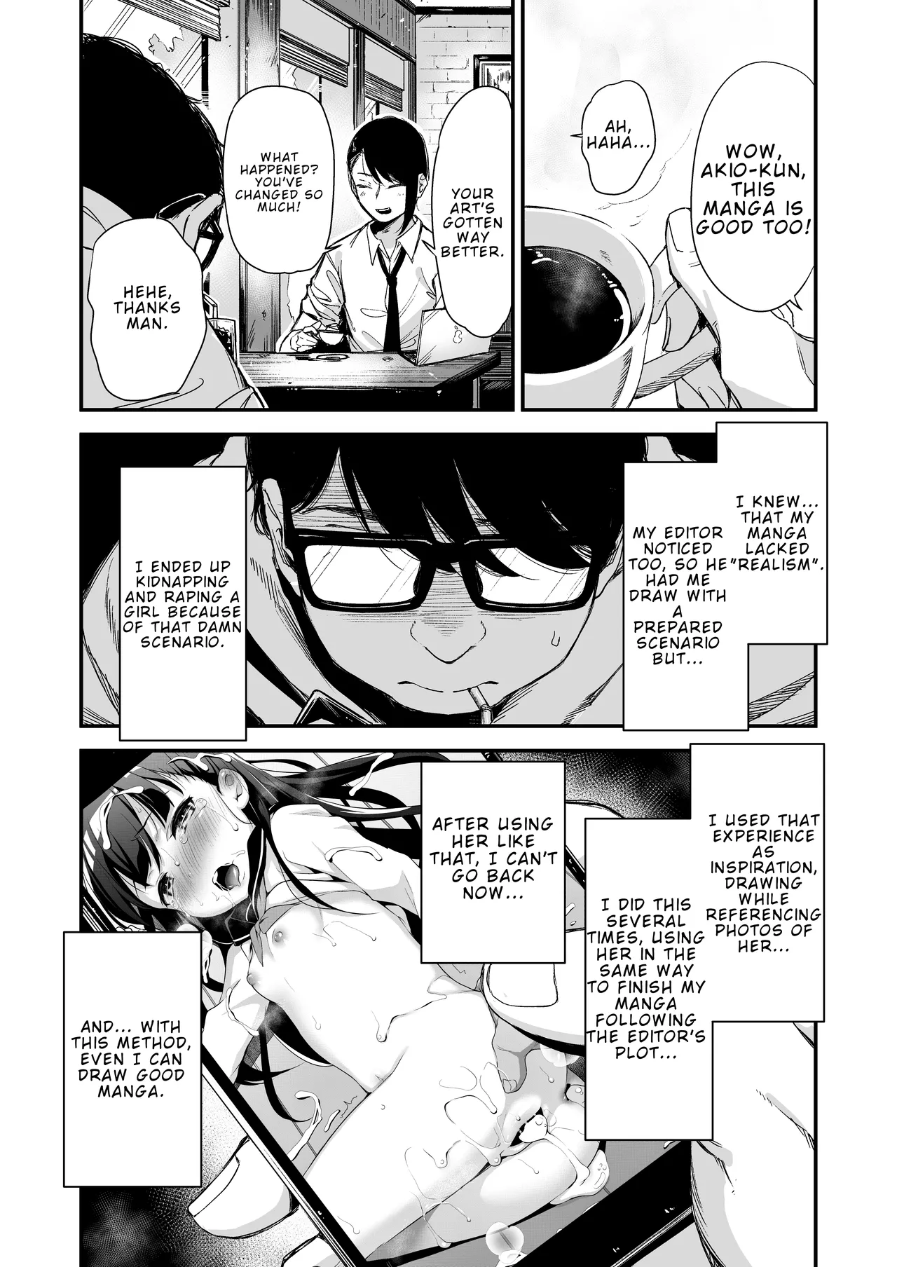 Do-M Shoujo wa, Manga no Naka de - Strona 4