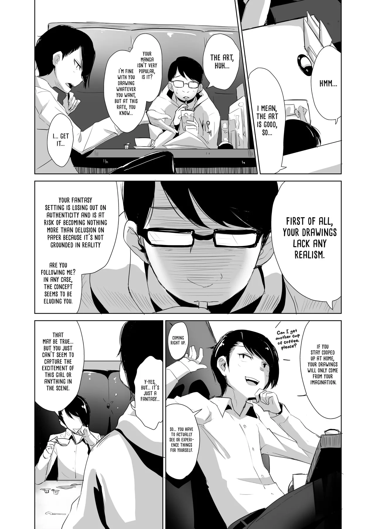 Rachirare Shoujo wa, Manga no Naka de __. Koharu Hen - Страница 3
