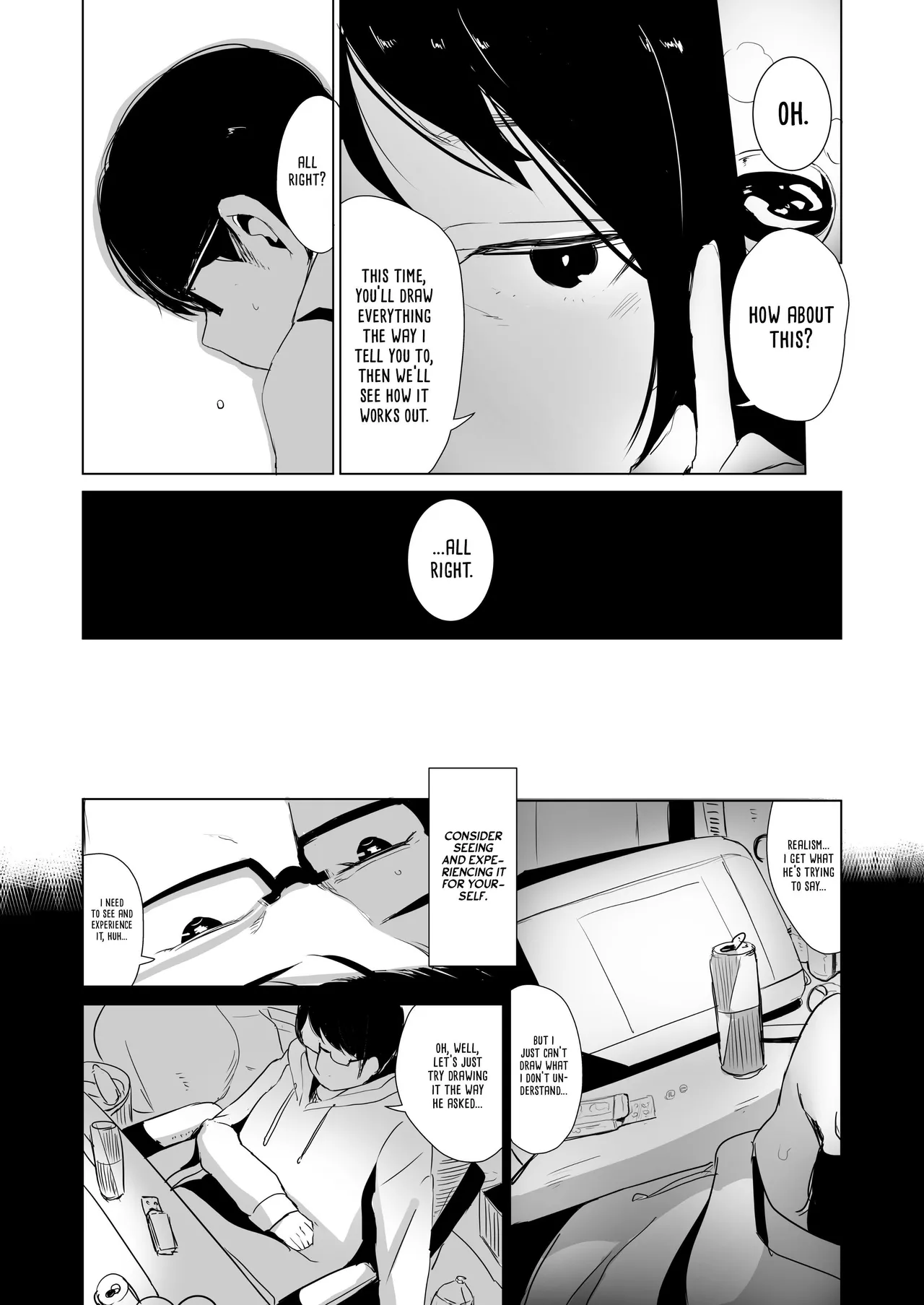Rachirare Shoujo wa, Manga no Naka de __. Koharu Hen - Страница 4