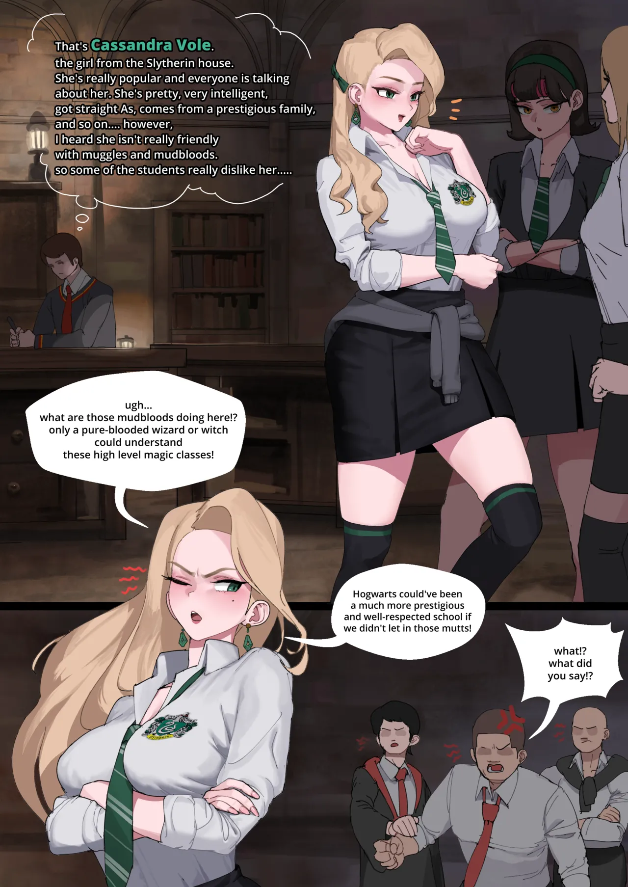 Cassandra hates mudbloods - Página 1
