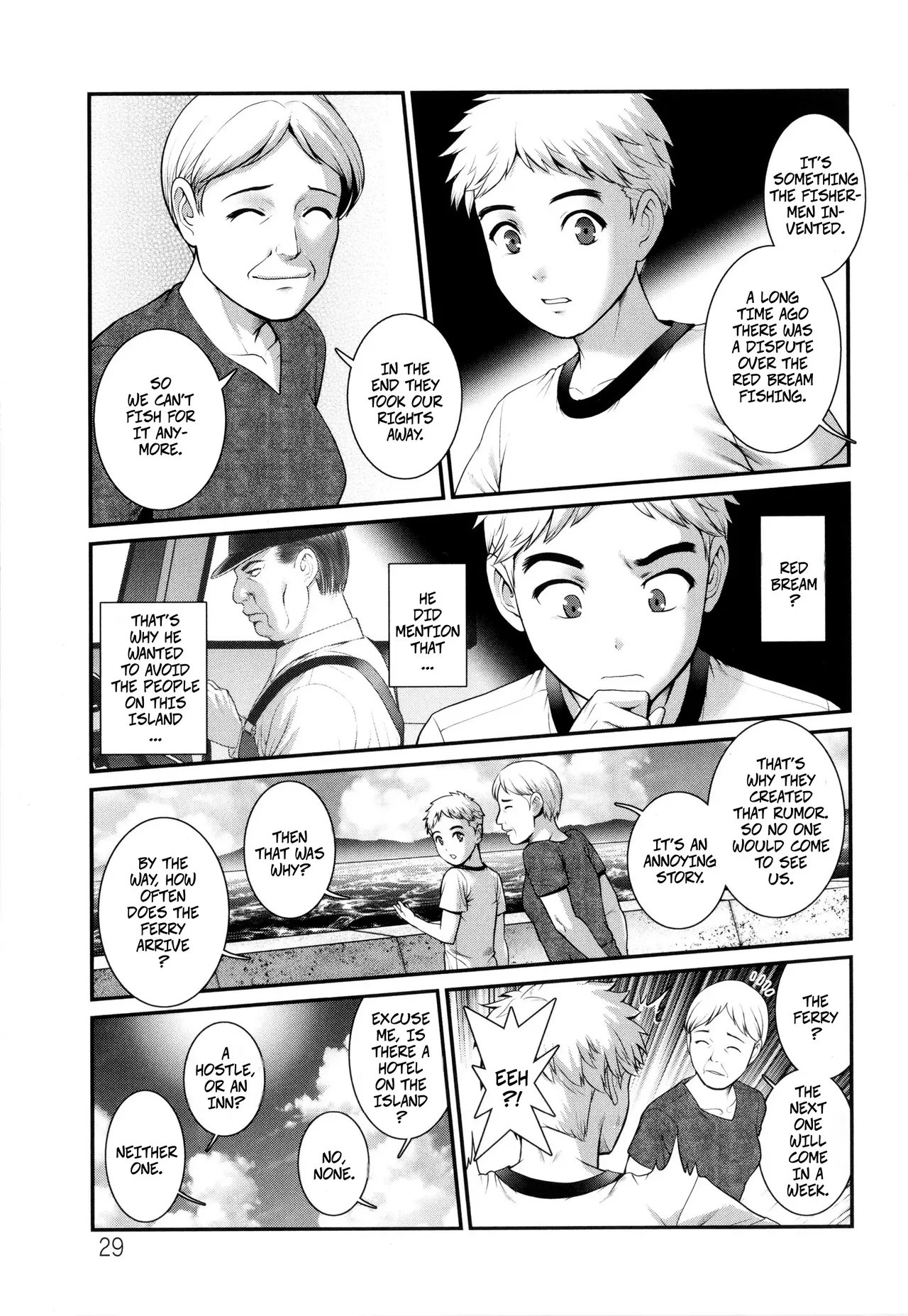 Meshibe no Sakihokoru Shima de - On An Island Where Pistils Bloom Book 1 Part 2 - Page 7