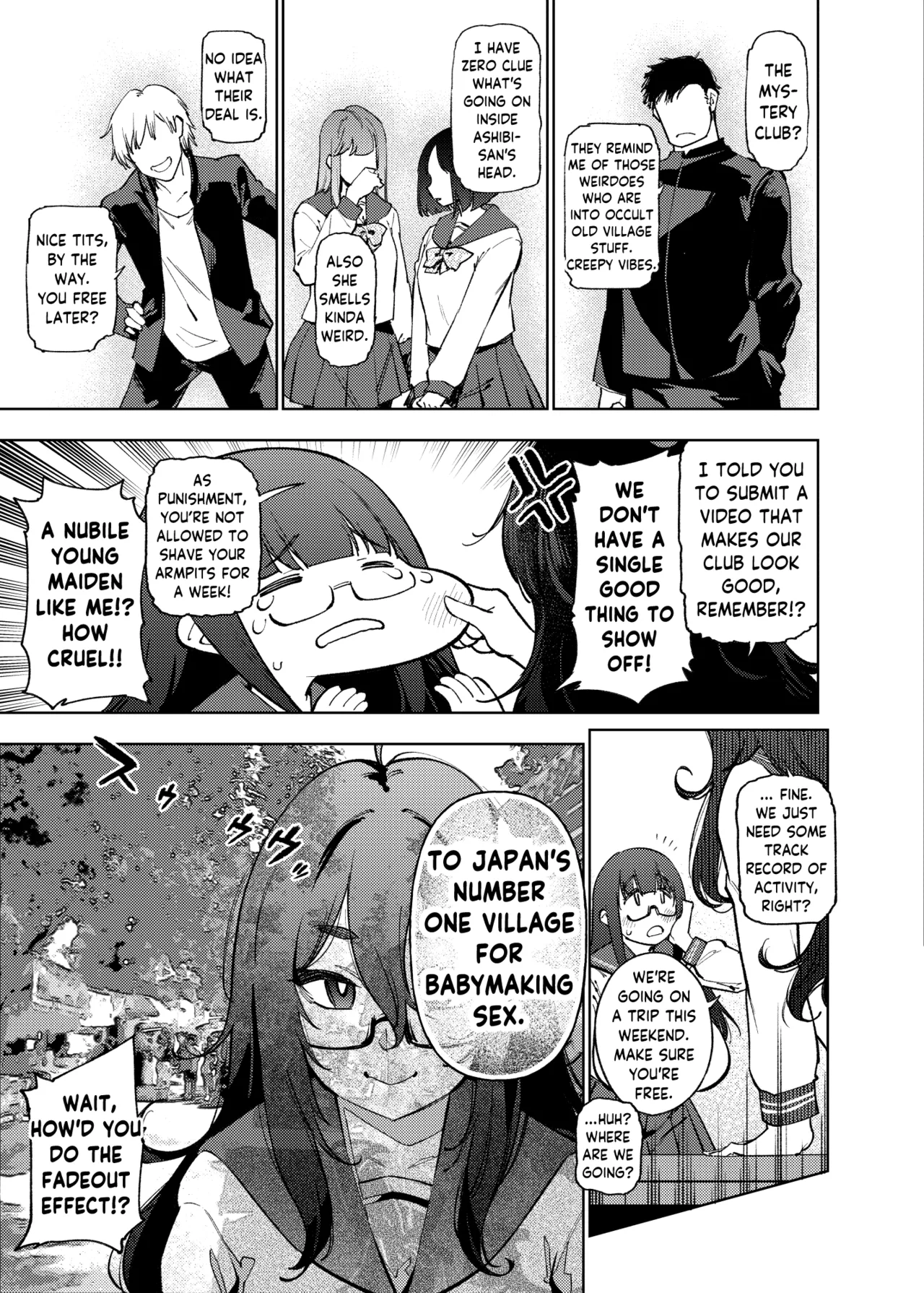 Himitsu Meikyuu Circle: Kodakara Onsen de no Rankou Tanetsuke Taiken Houkoku | The Mystery Unravelers' Club: Breeding Orgy Field Report from the Fertility Hot Springs - Page 6