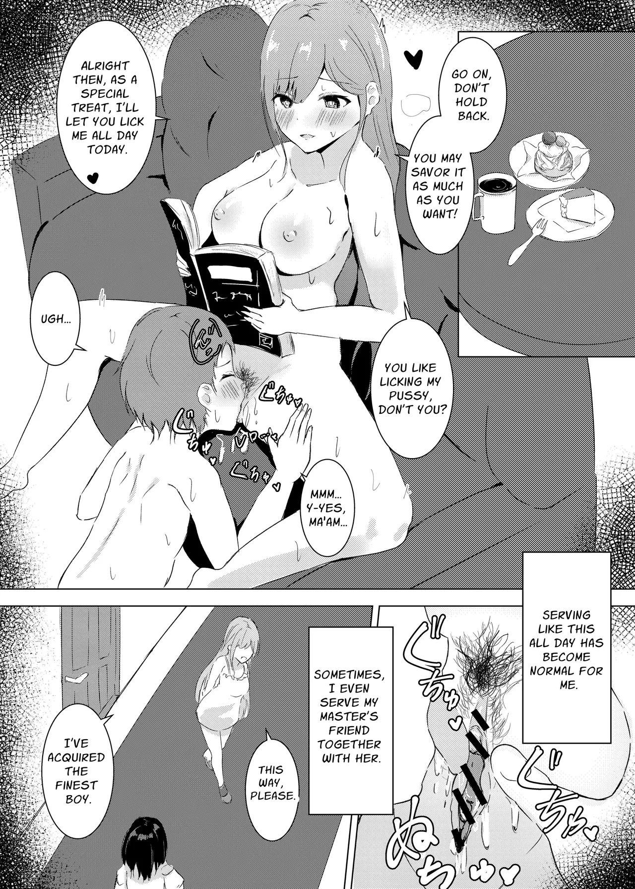 Kyou mo Manko ni Gohoushi Shiro | Serve My Pussy - Page 8