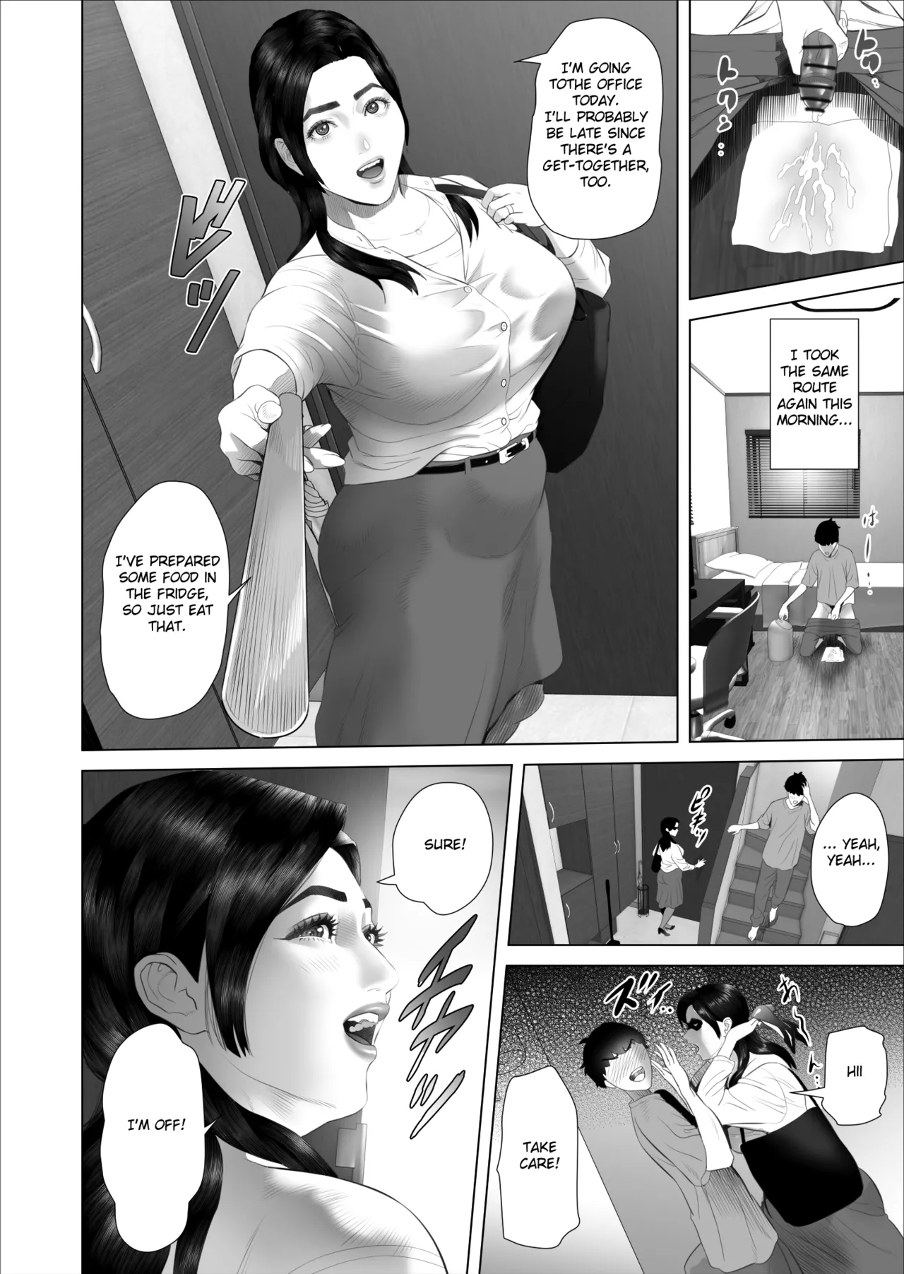 Kinjo Yuuwaku white rose Oba-san no Himeta,,, Ero Shitagi Hen - Page 8
