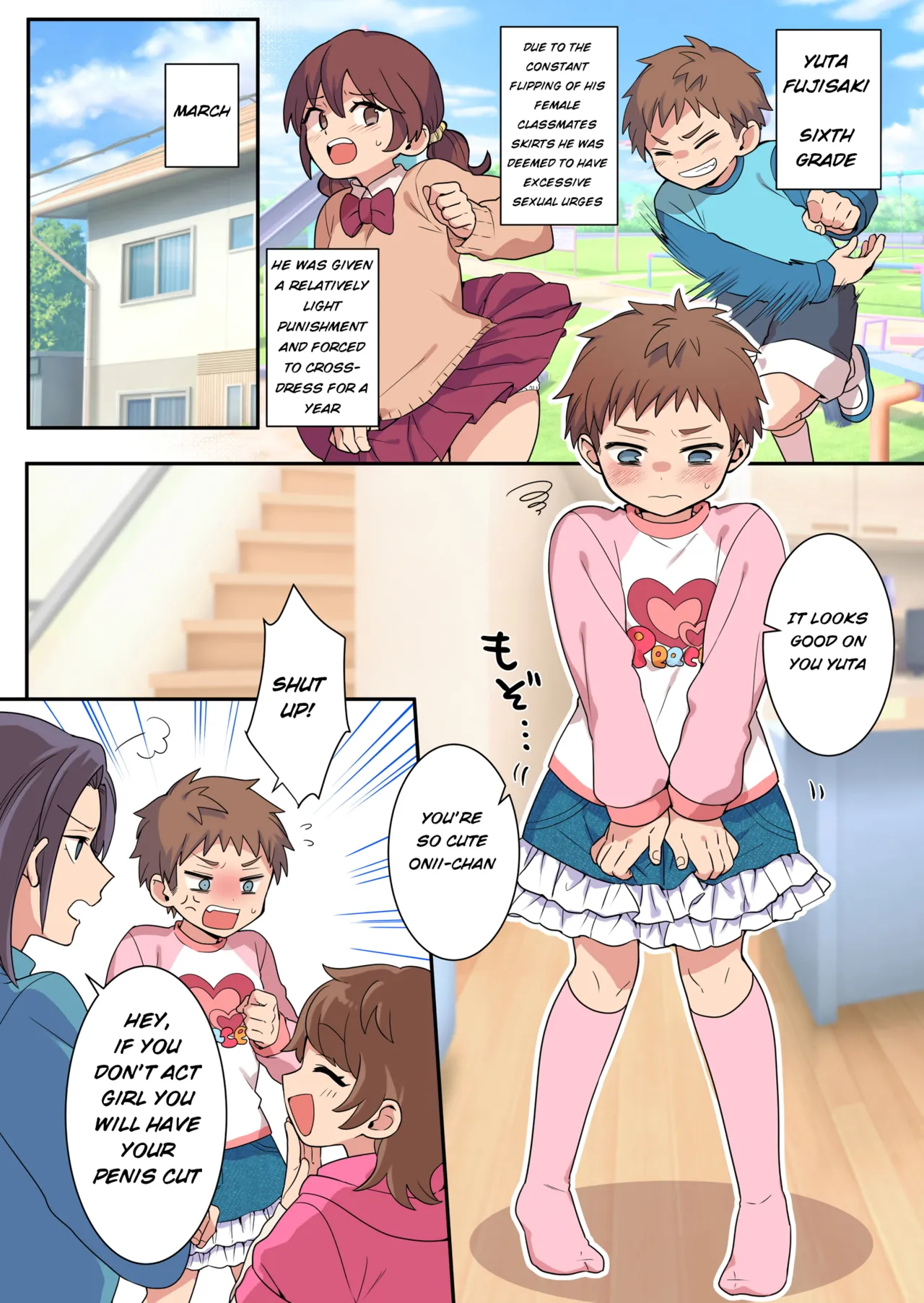 Correcting boys through crossdressing - Page 4