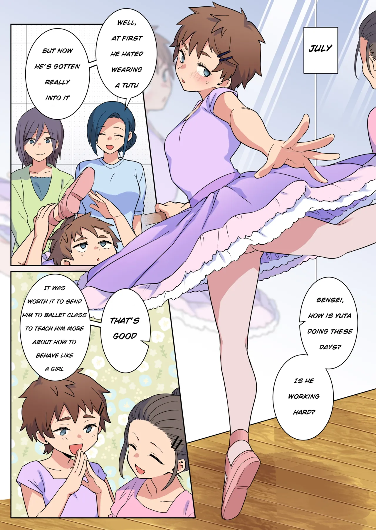 Correcting boys through crossdressing - Page 7