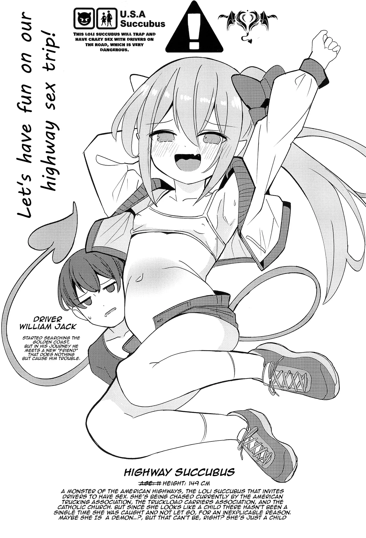 Loli Succubus to Ero na Road Trip - Page 3