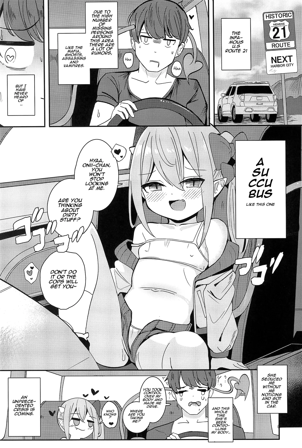 Loli Succubus to Ero na Road Trip - Page 4