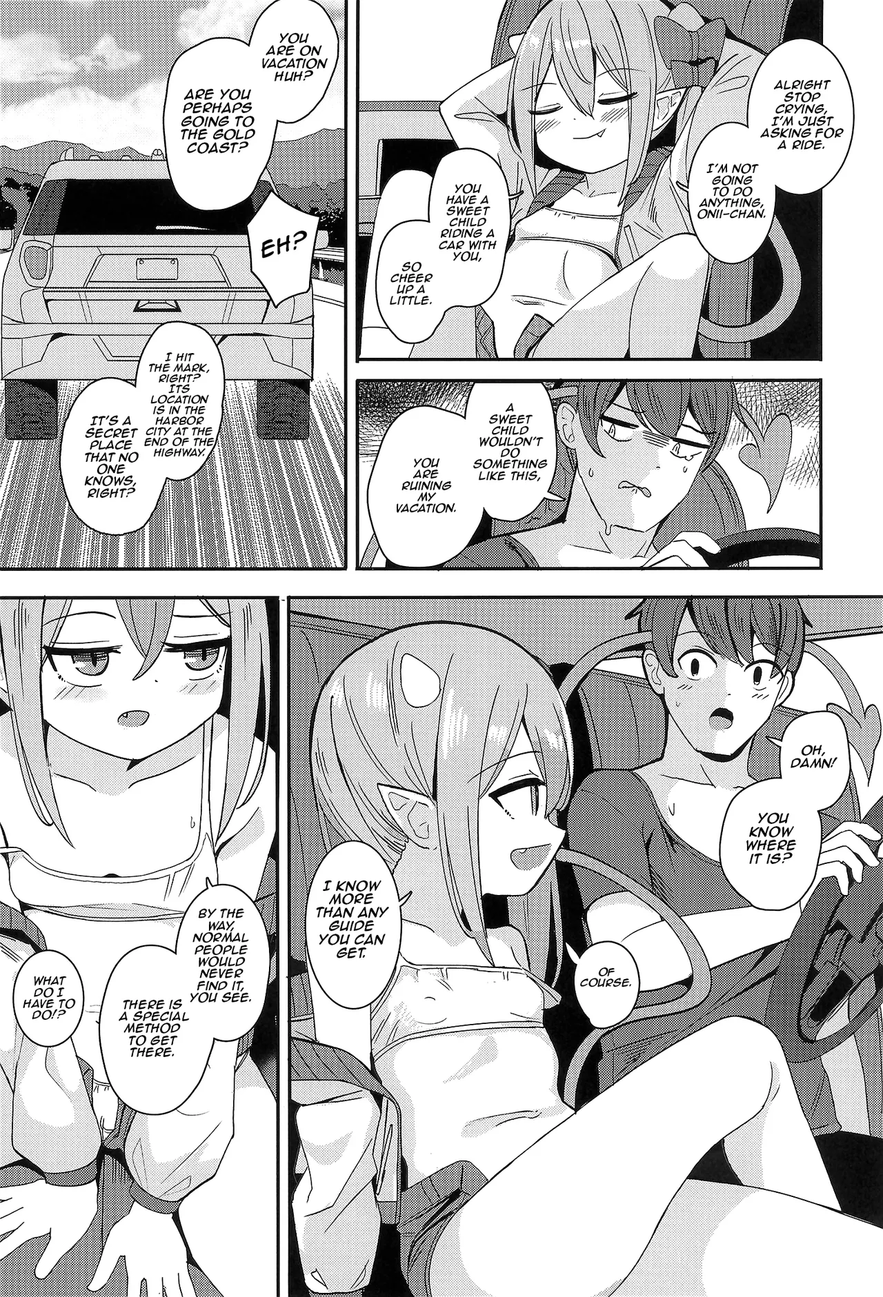 Loli Succubus to Ero na Road Trip - Page 5
