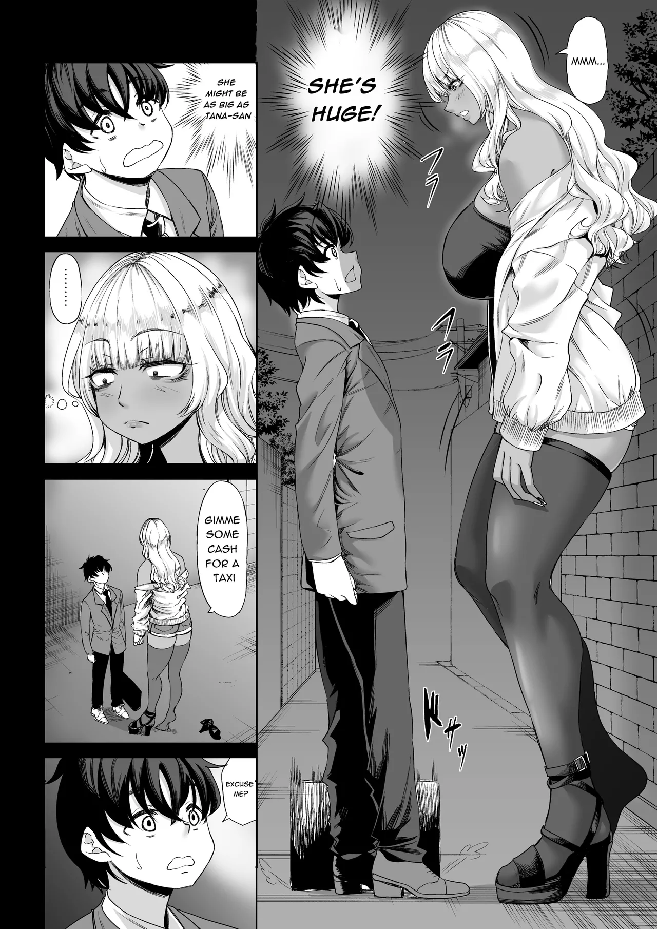 Shinchou 211 cm no Jirai-kei Joshi ni Nerawarete mou Nigerarenai 3 - Page 4