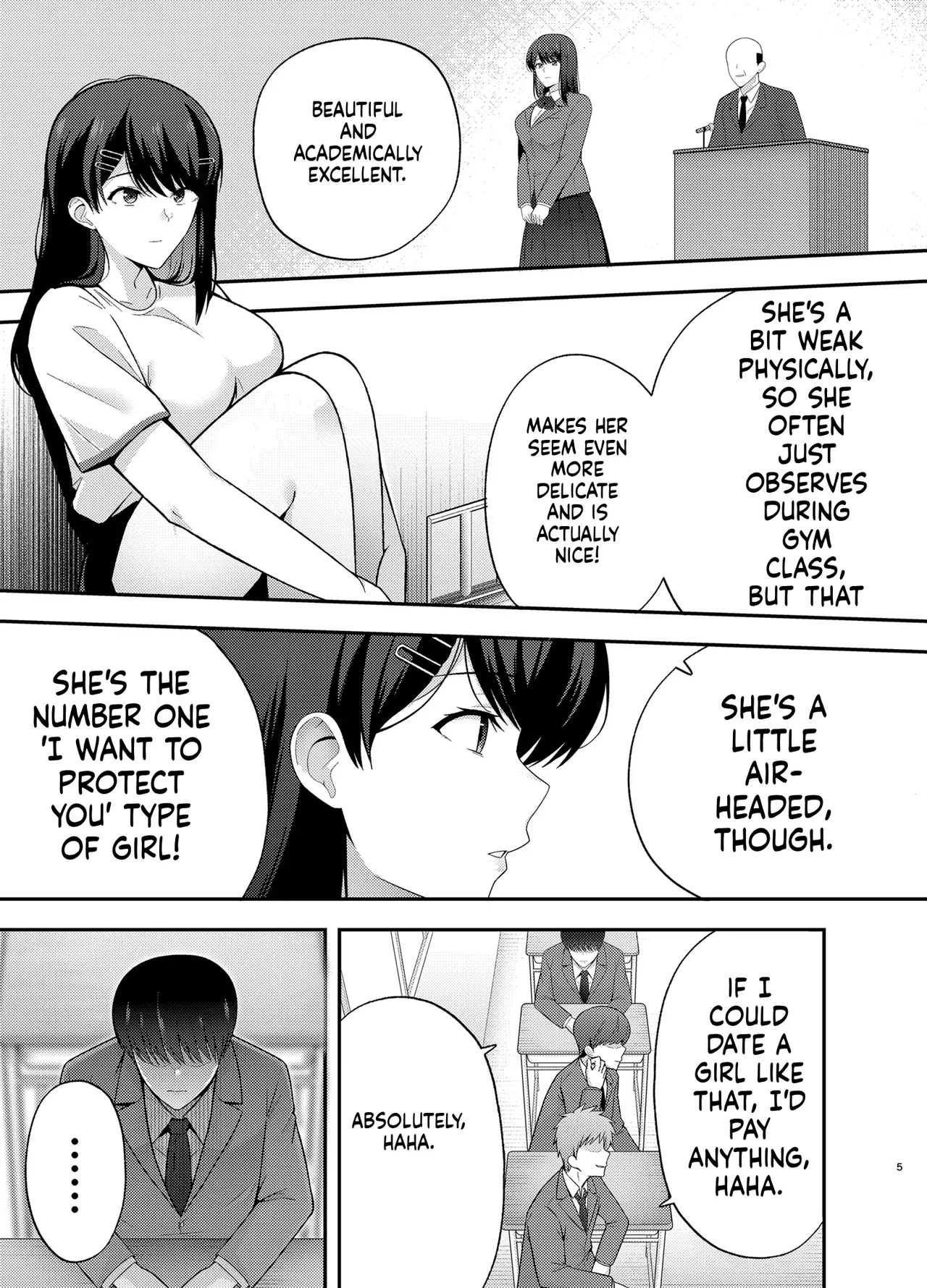 Fukujuu Kyoushitsu 1 Sennou Gas de Classmate ni Yaritai Houdai | Submission Classroom 1: Brainwashing Gas Lets Me Do Whatever I Want to My Classmates - Страница 4