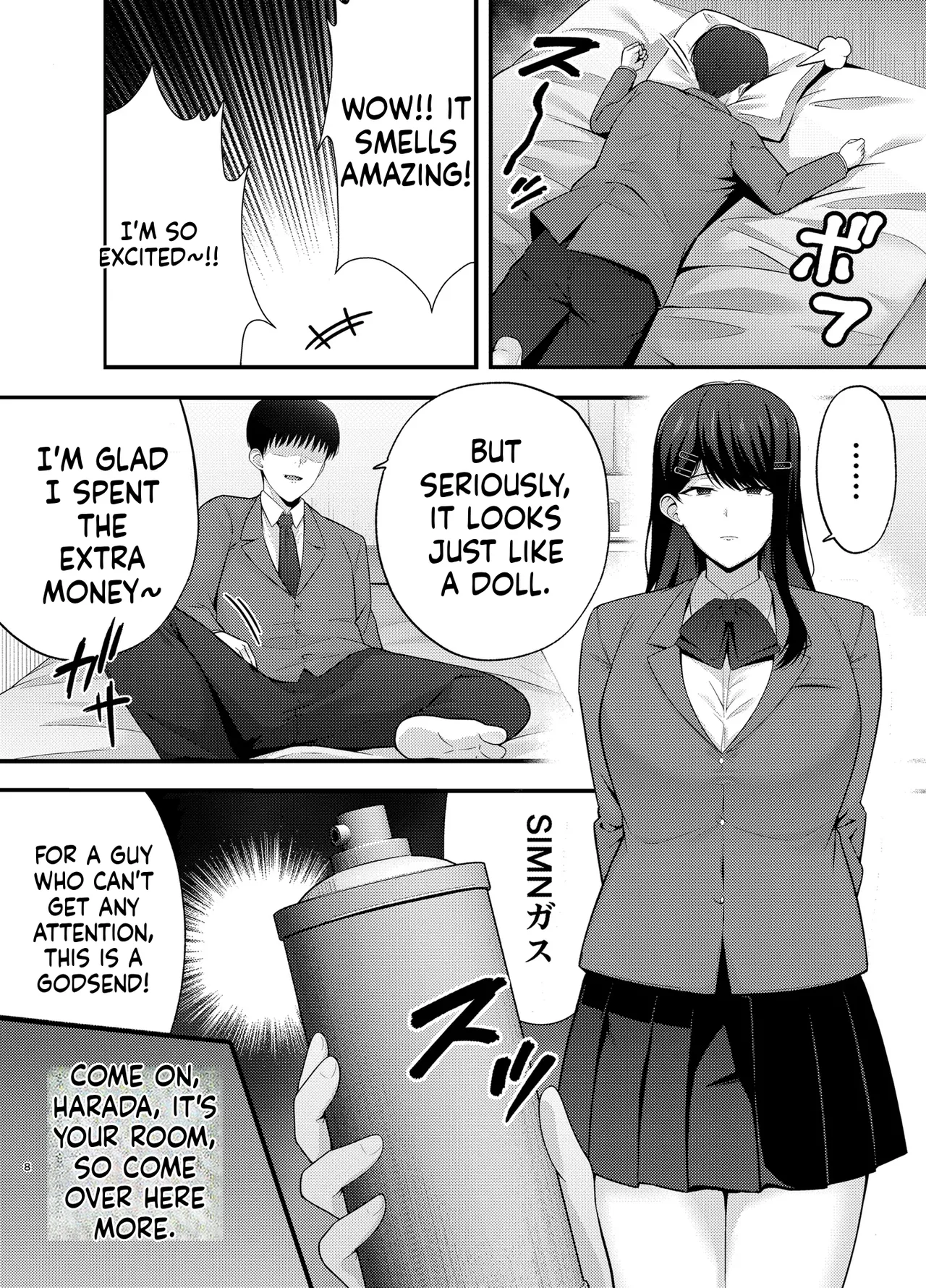 Fukujuu Kyoushitsu 1 Sennou Gas de Classmate ni Yaritai Houdai | Submission Classroom 1: Brainwashing Gas Lets Me Do Whatever I Want to My Classmates - Страница 7