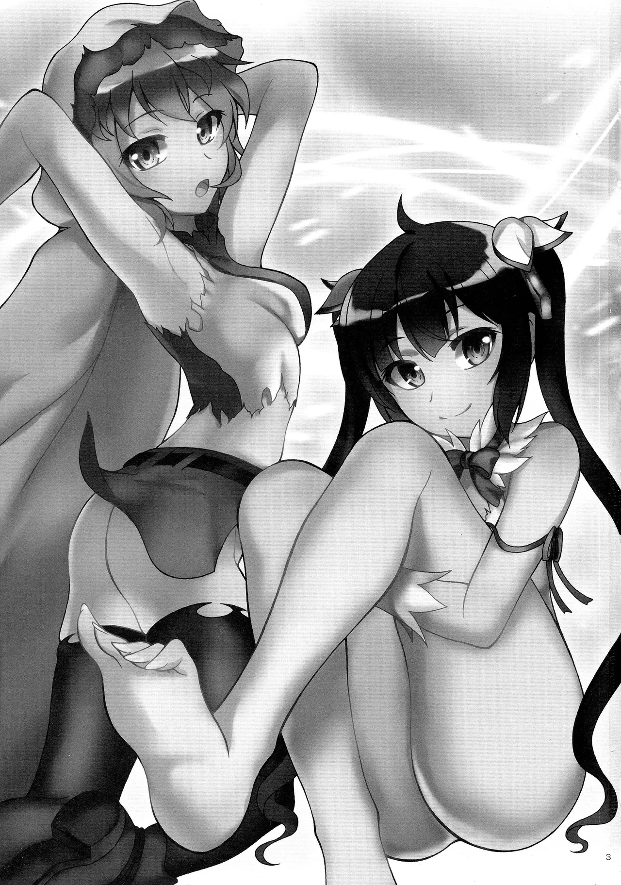 Dungeon wa Ero ni Michi Afureteiru to Omou no wa Machigatteiru Darou ka - Страница 3