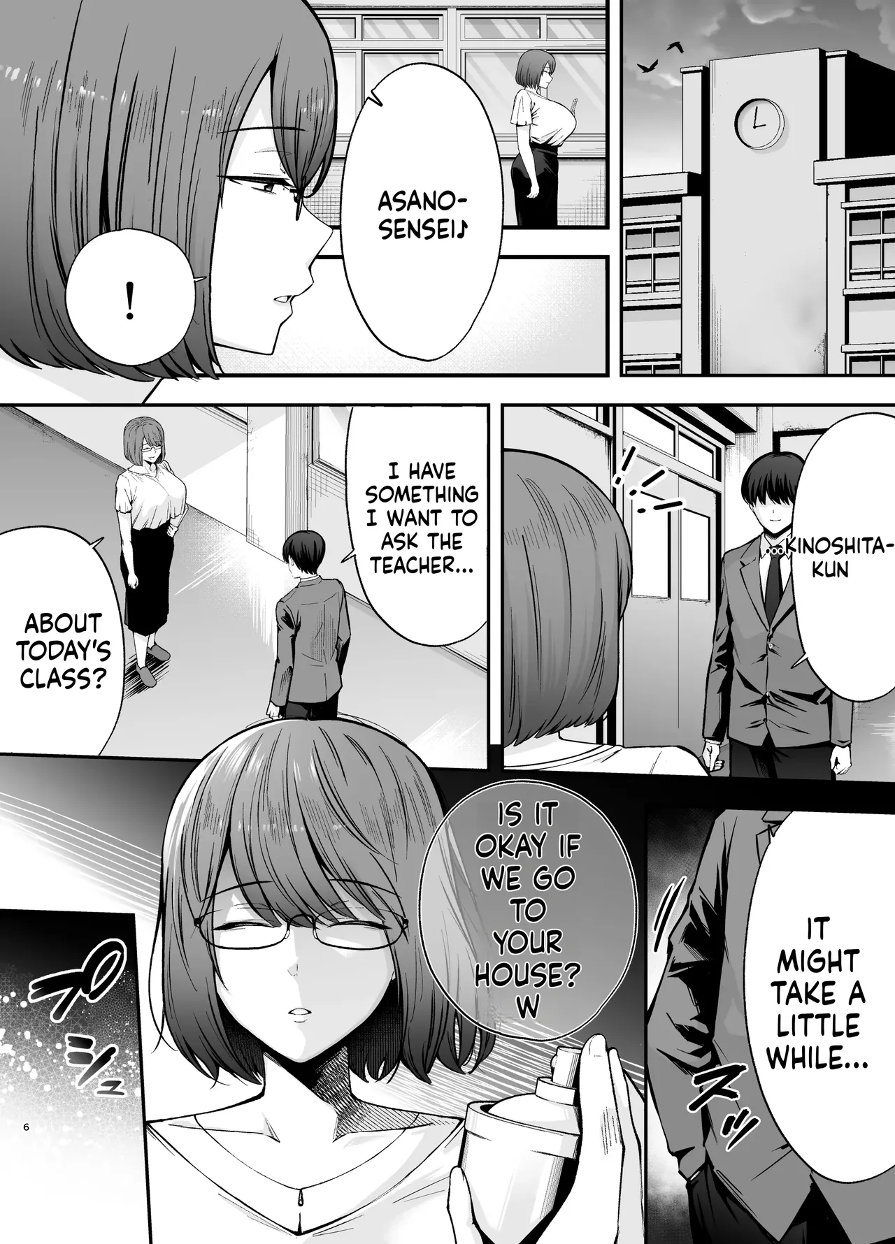 Fukujuu Kyoushitsu 3 Sennou Gas de Classmate ni Yaritai Houdai | Submission Classroom 3: Do Whatever You Want to Your Classmates with Aphrodisiac Gas - Страница 5