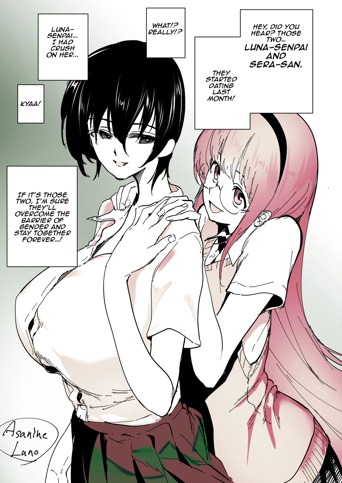 Yuri NTR | Lesbian NTR 01-02 - Сторінка 2