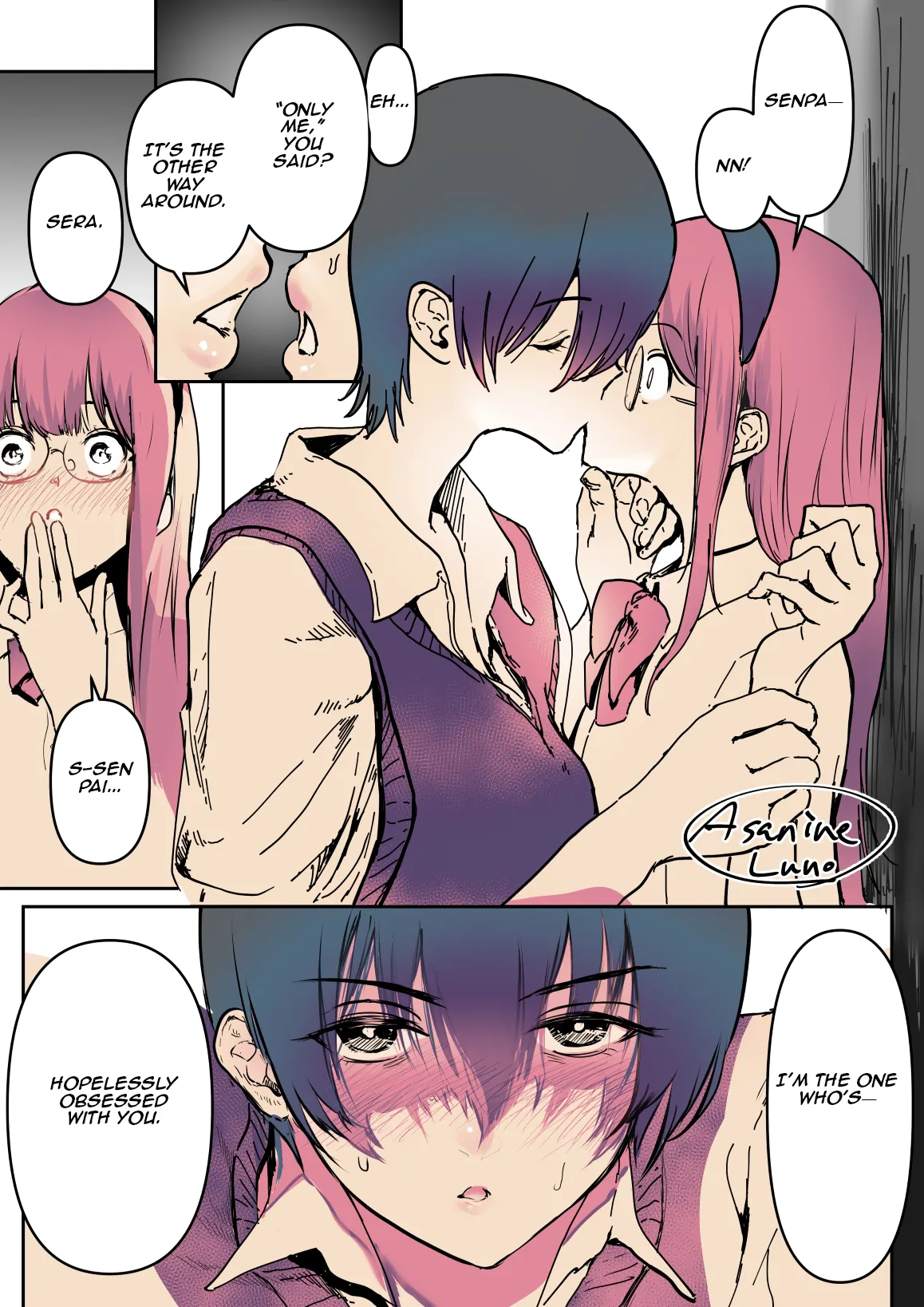 Yuri NTR | Lesbian NTR 01-02 - Сторінка 7