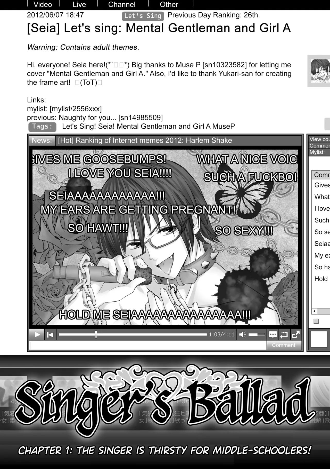 Utaite no Ballad | Singer's Ballad! Book 1! English] - Página 6