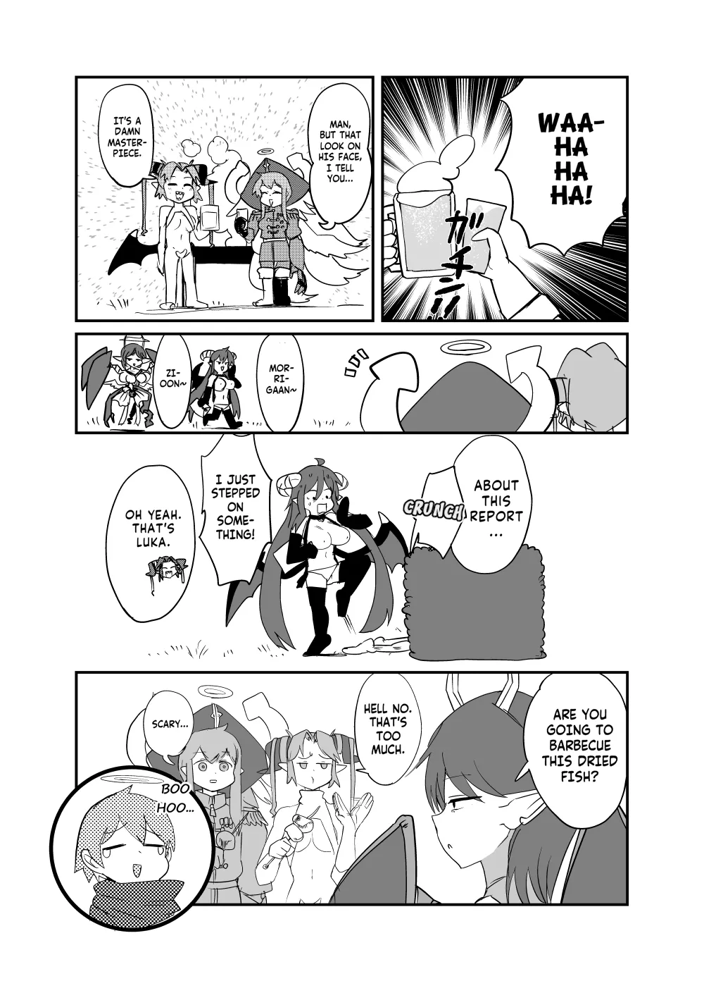 Monster Girl Quest! 4-Koma & Erotic Manga Theater: Spoiler Edition 2 - পৃষ্ঠা 8