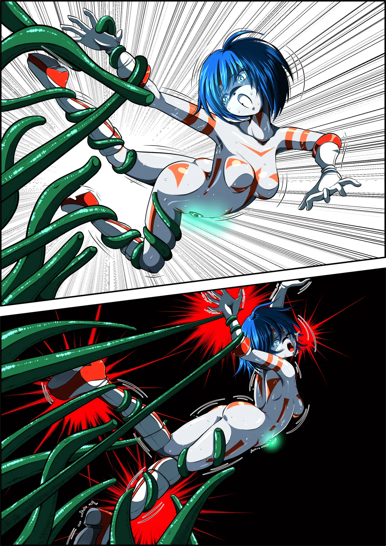 Can't escape from the tentacles...?! - Page 8