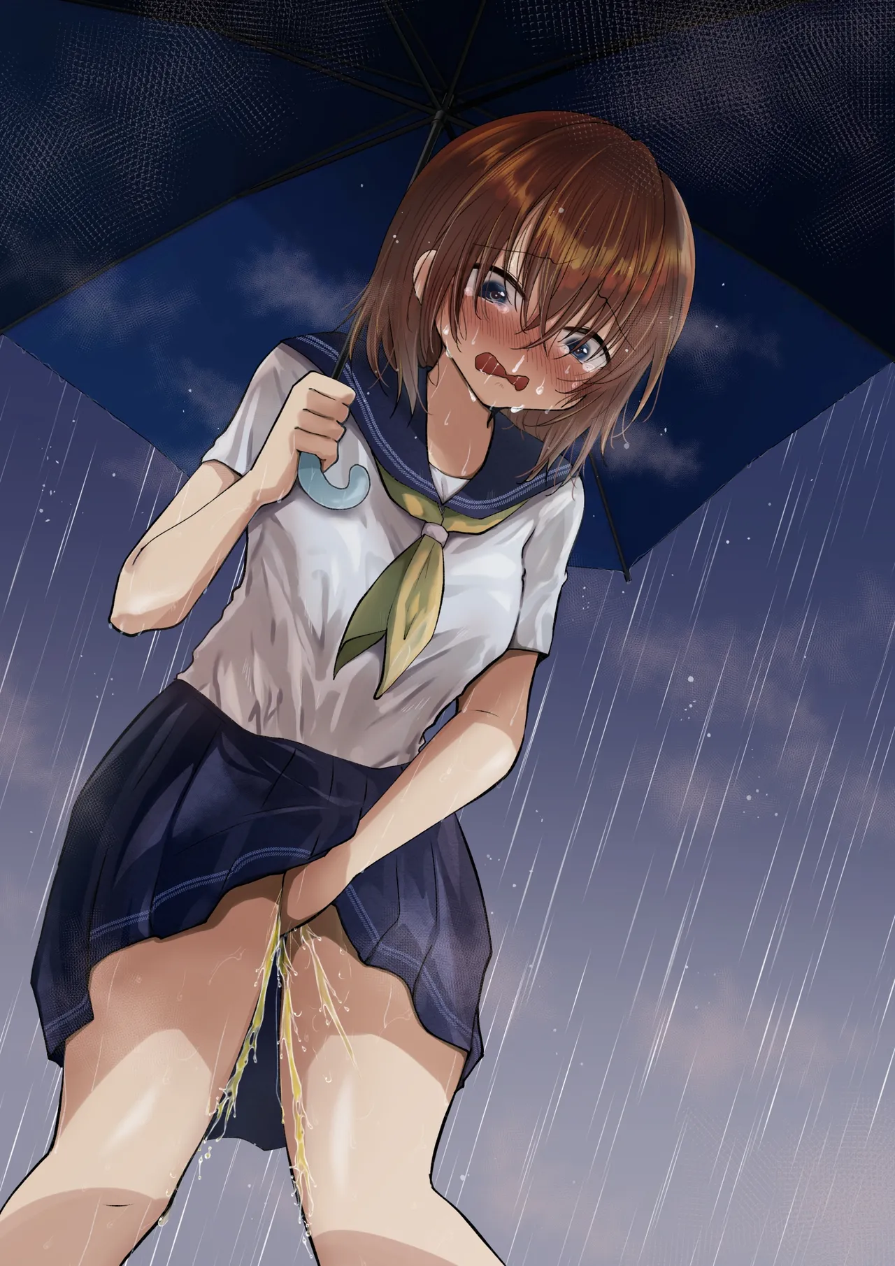 Shizuku-chan wa Oshikko Kinshi | 雫酱尿尿禁止 - Page 2