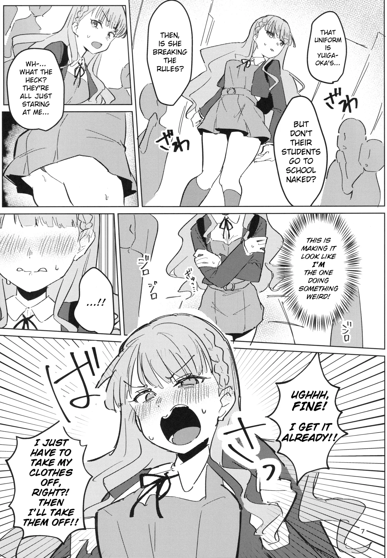Zenra Toukou ga Standard desu | Going to School Naked is the Standard - صفحة 8