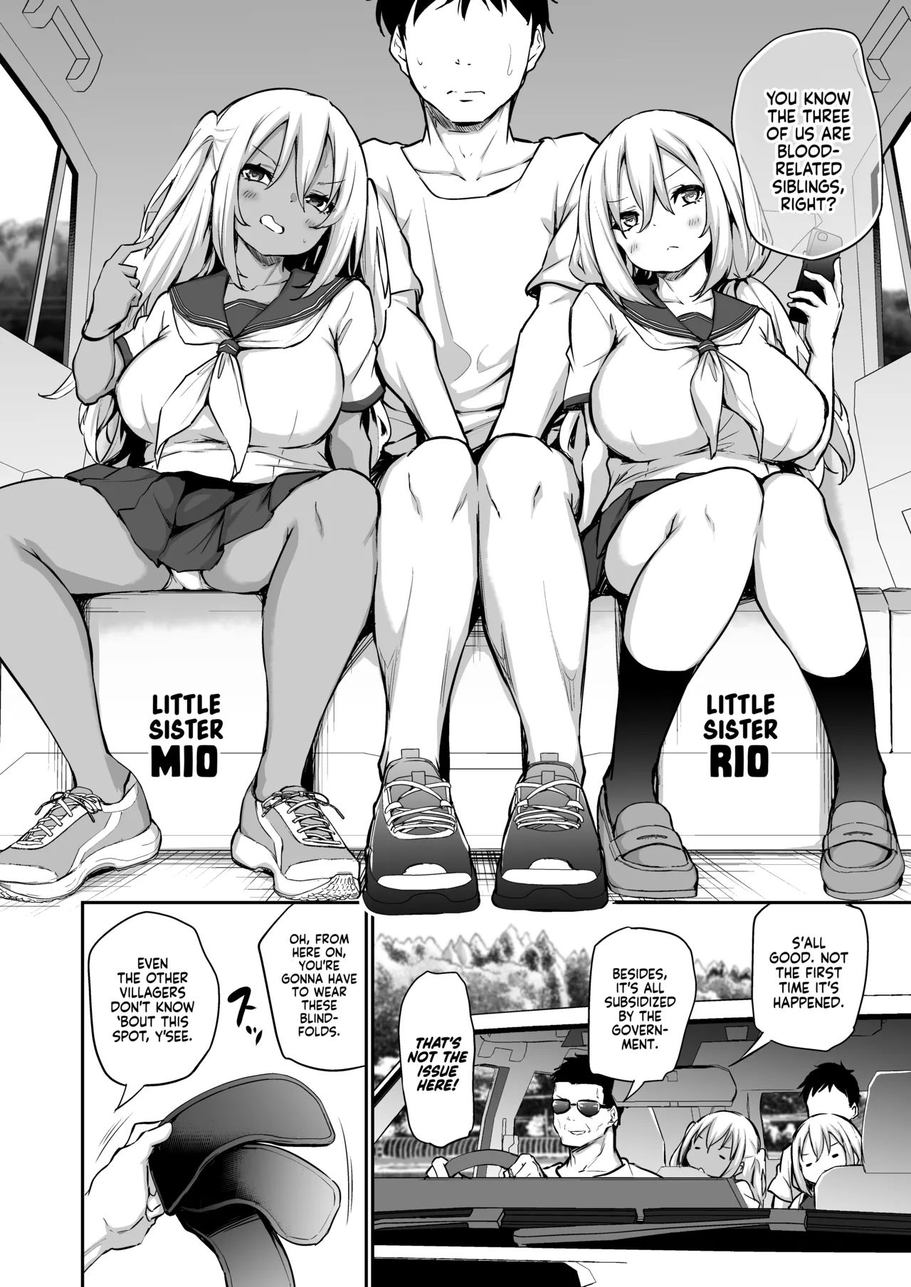 Imouto-tachi o Haramasenai to Derarenai Mura | You Must Breed Your Sisters to Leave This Village - Strona 4