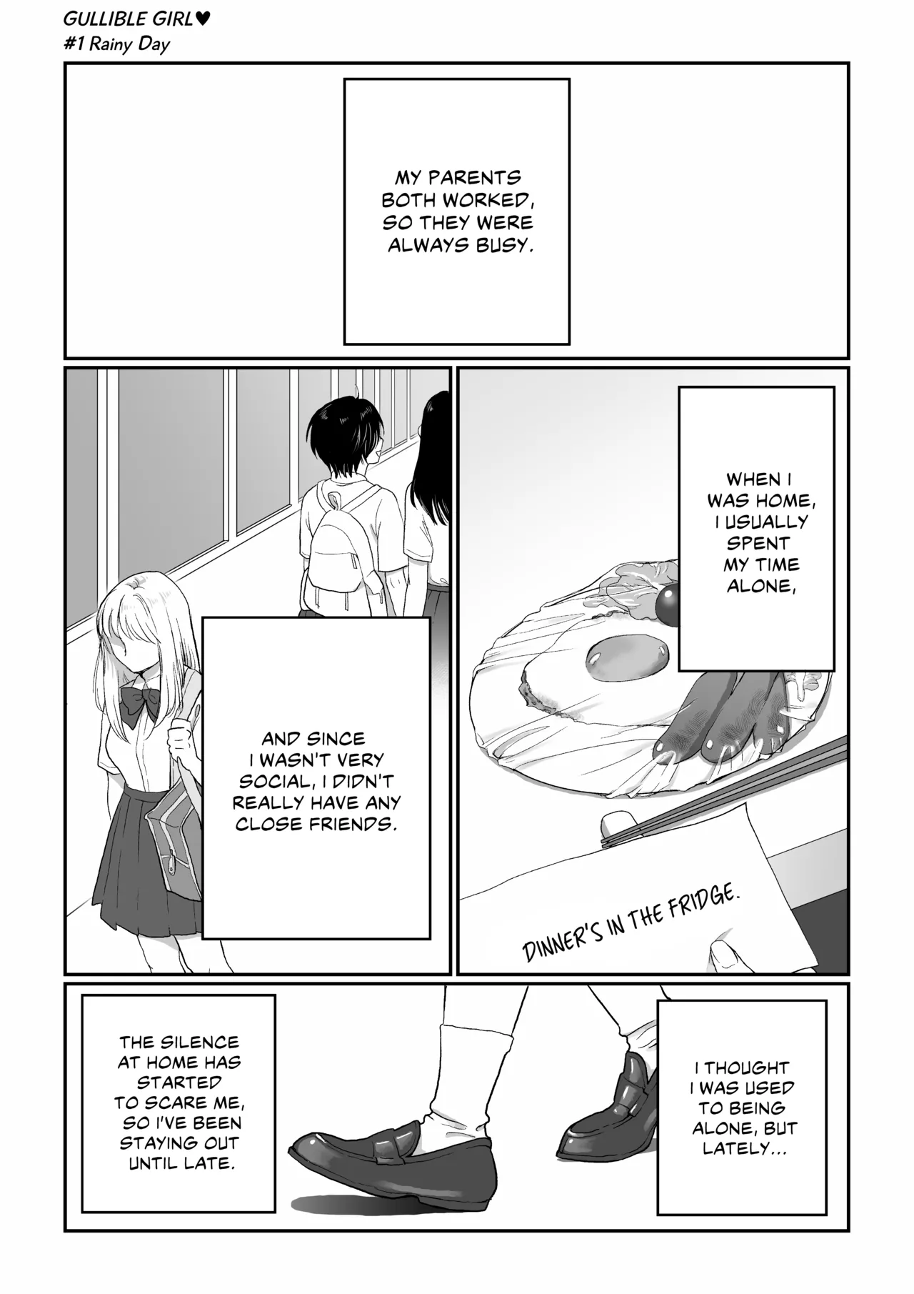 Nagasare Joshi 1 Ame no Hi Hen | Gullible Girl 1: Rainy Day - Strona 2