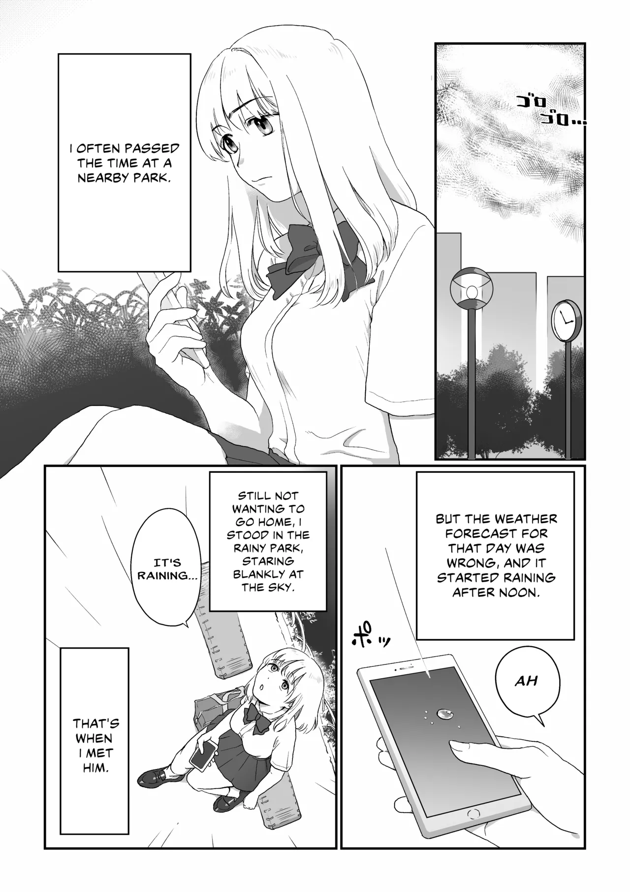 Nagasare Joshi 1 Ame no Hi Hen | Gullible Girl 1: Rainy Day - Strona 3