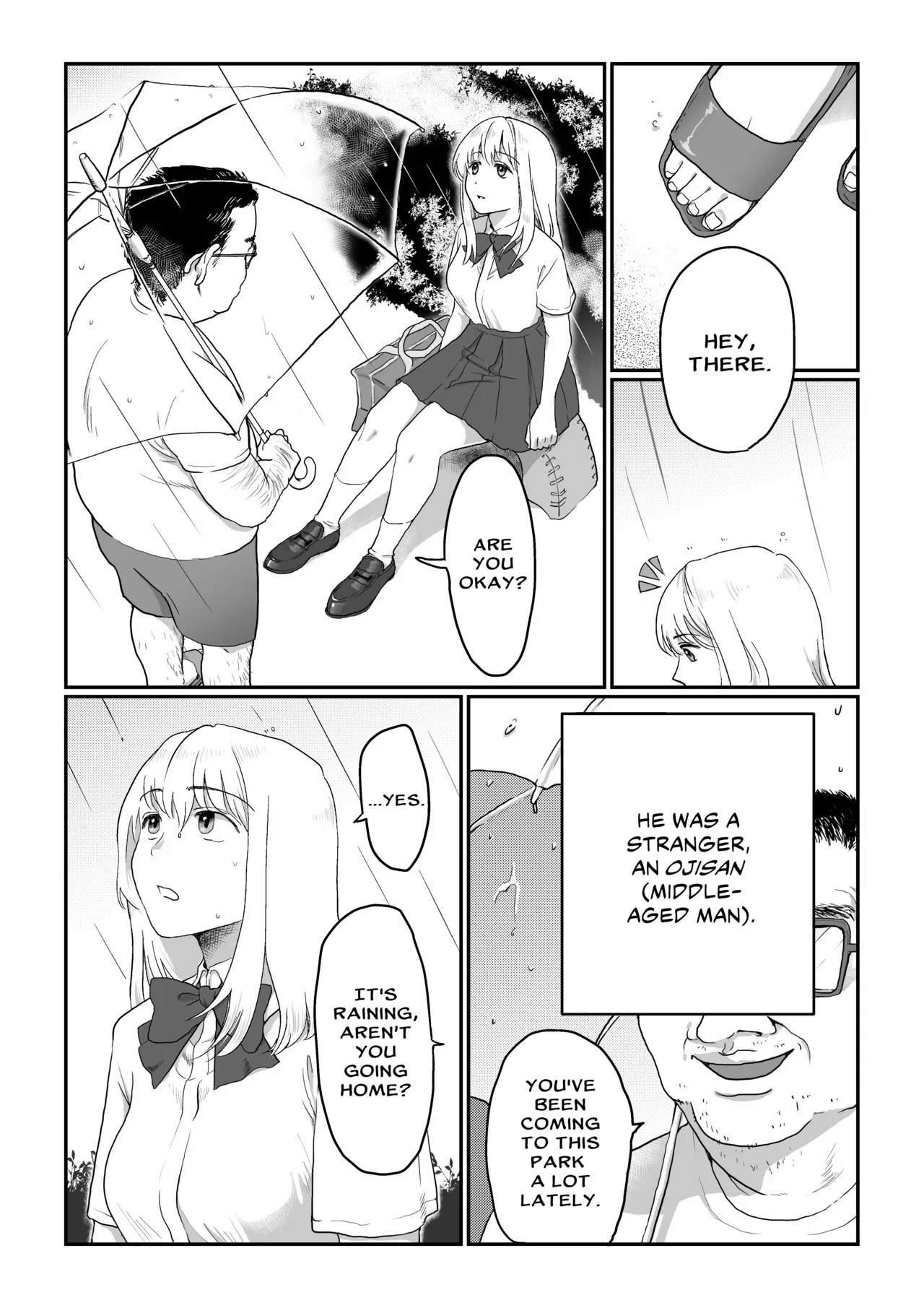 Nagasare Joshi 1 Ame no Hi Hen | Gullible Girl 1: Rainy Day - Strona 4