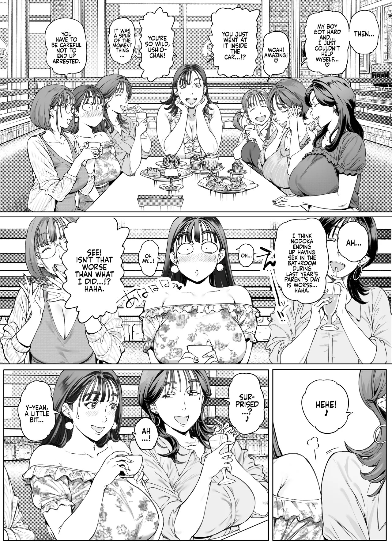 Dekiai Kansatsu Nikki 2 Mama Tomo Mi~nna de Hamedori Daiundoukai! | A Doting Mother’s Observation Diary 2: Mommy's Friend's Sports Festival Sex Tape - Страница 7