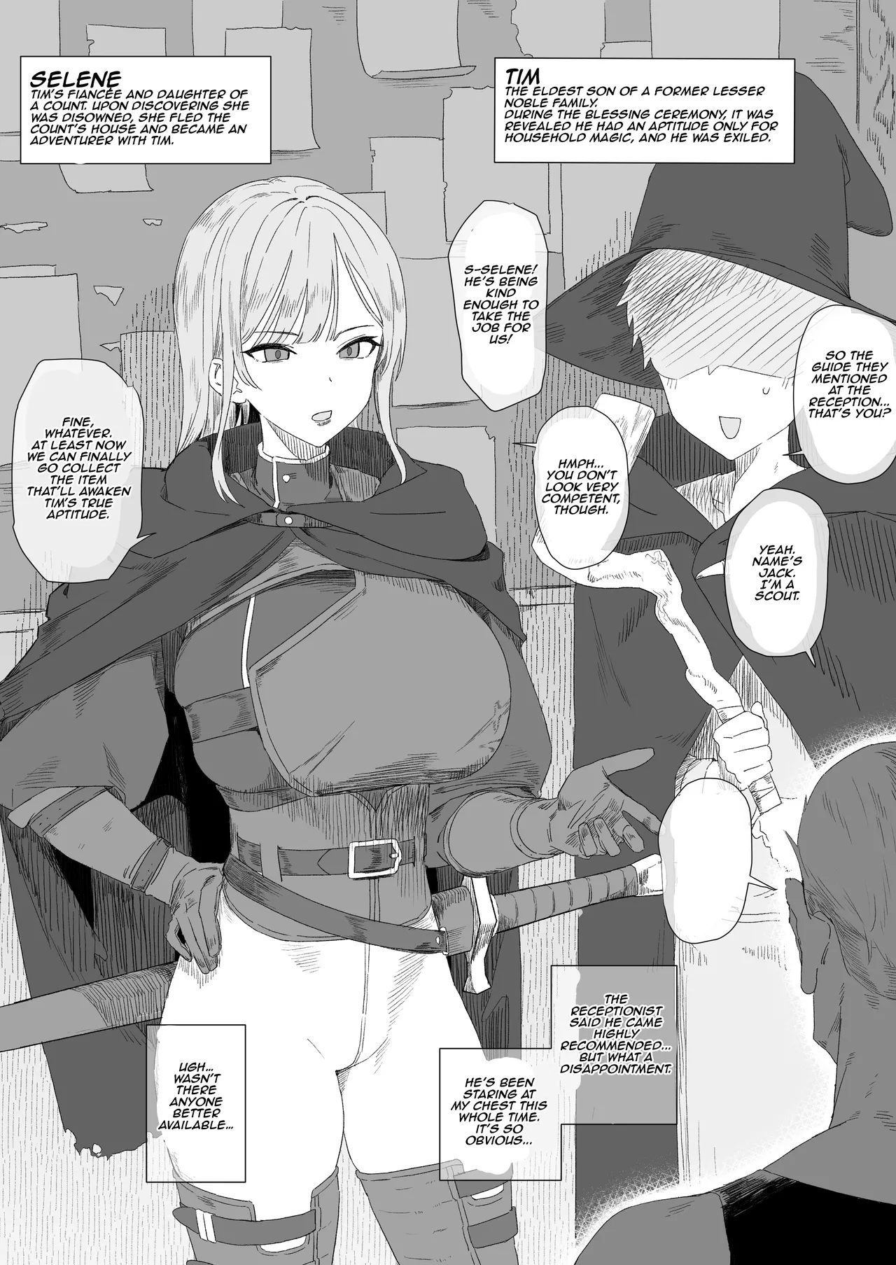 Ie o tsuihou saretemo tsuite kite kureta konyakusha ga inmon no saiin ni kusshite hoka no otoko no mono ni nacchau yatsu | My fiancée who followed me even after I was banished ends up giving in to the lewd crest’s curse and becomes another man’s woman - Pagina 1