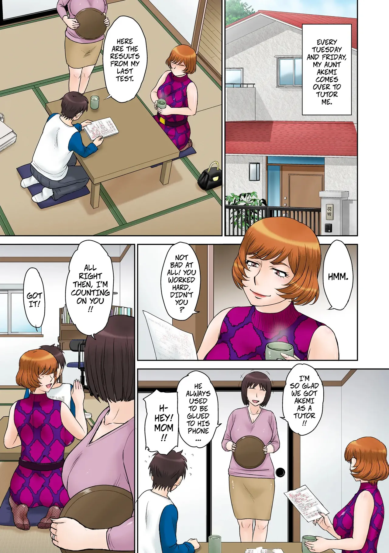 Katei Kyoushi no Oba-san to Boku | My Aunt Tutors Me - Seite 2