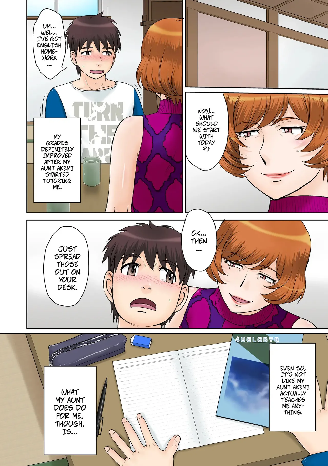 Katei Kyoushi no Oba-san to Boku | My Aunt Tutors Me - Seite 3