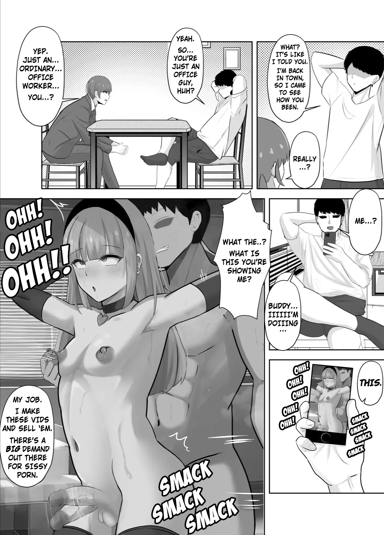 Taking Advantage of a Married Man's Weakness, and Training Him to be a Sissy Bitch - Strona 3