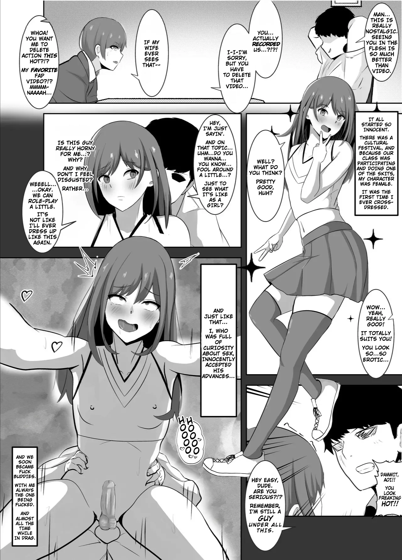 Taking Advantage of a Married Man's Weakness, and Training Him to be a Sissy Bitch - Strona 5