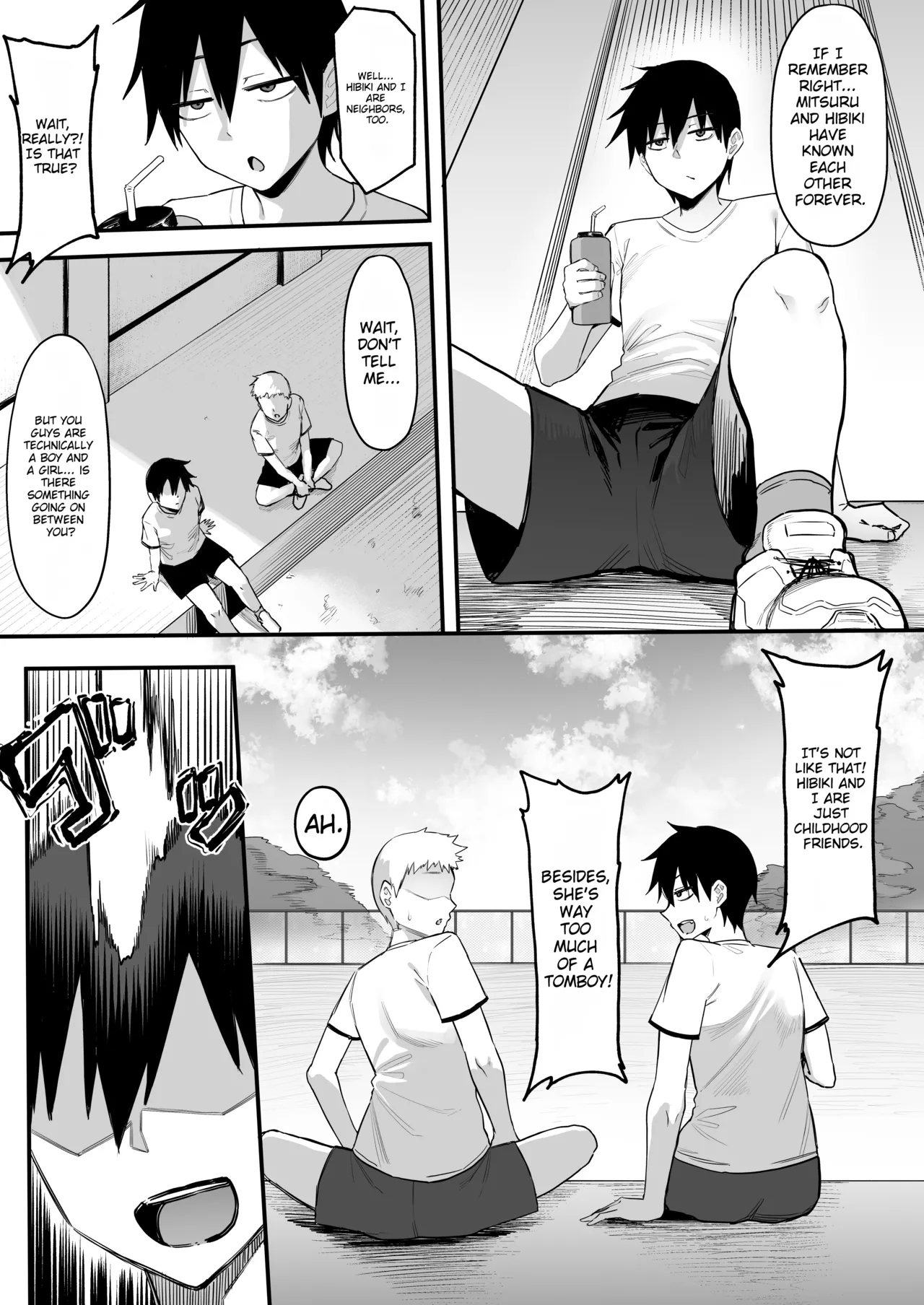 The Secret Activity of My Boyish Childhood Friend from the Track Team - Сторінка 4