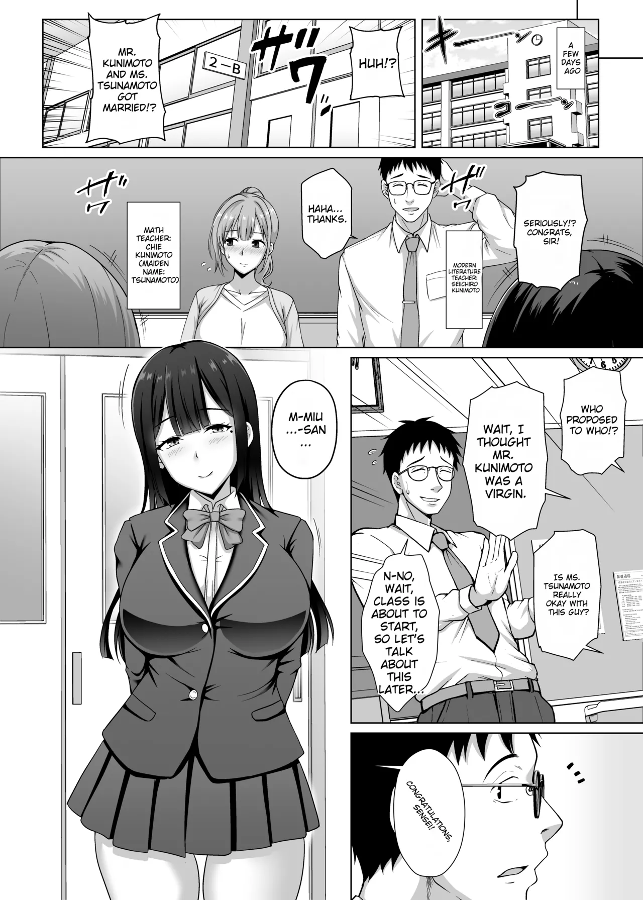 Watashi, Waruiko desu kara| I'm a Bad Girl, You Know I Thought She Was a StraightNTR Cheating Affair. - Pagina 3