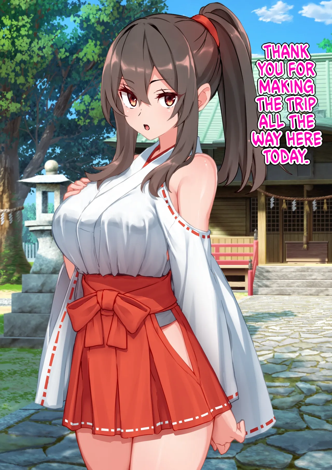The Story of a Masochist Getting His Misfortunes Purified by a Shrine Maiden's Feet! - Página 3