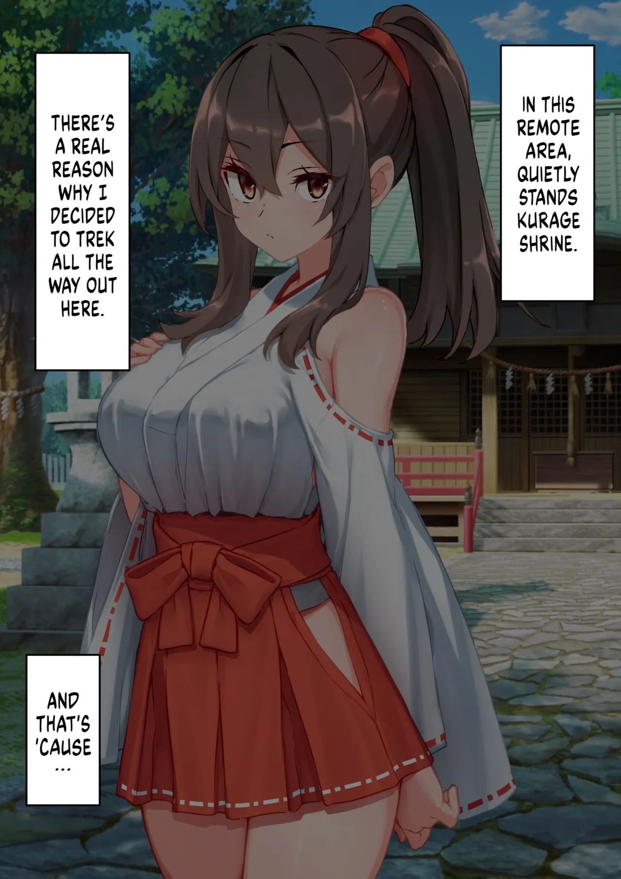 The Story of a Masochist Getting His Misfortunes Purified by a Shrine Maiden's Feet! - Página 4