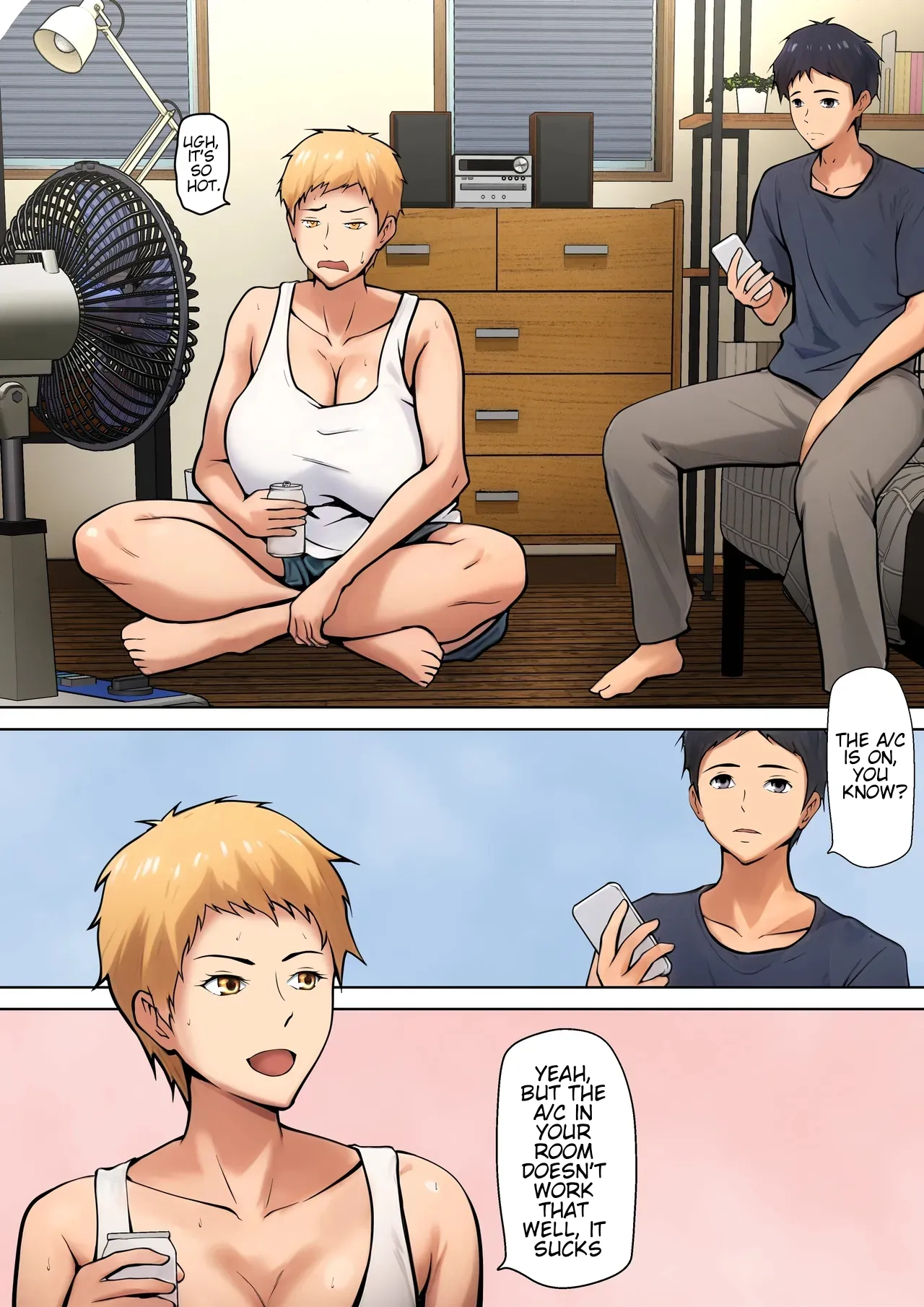 Giri no Oyako ga Doukyou Shitereba Kitto kou | If a stepmother and her stepson lived together, it would be something like this. - Página 3