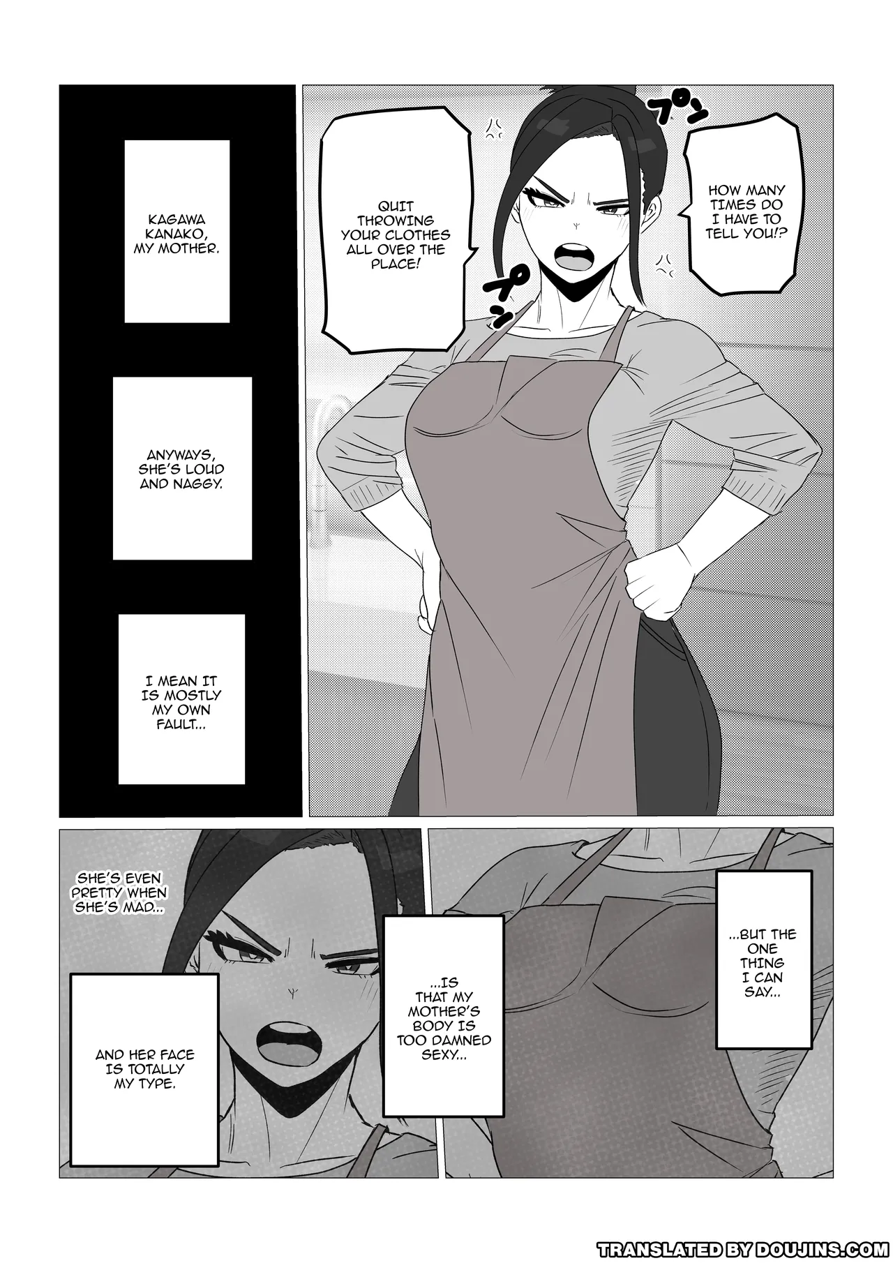 Gamigami Kaa-san wo Hatsujou Sasete Mitara | What Happened After I Tried Getting My Nagging Mother Horny - Seite 2