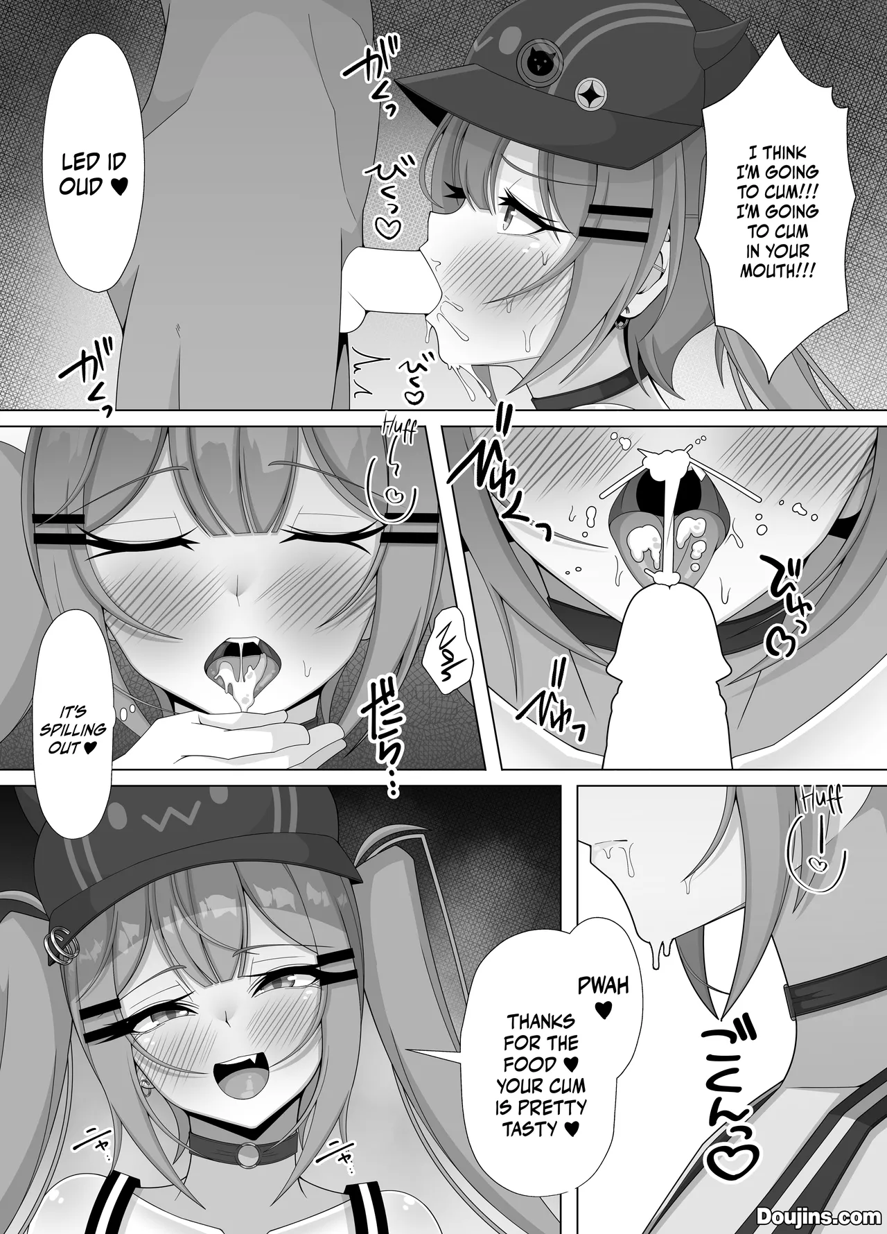 Tokoyami Towa no Ochinchin Jiyuu Kenkyuu! | Tokoyami Towa's Free Dick Research! - Strona 7