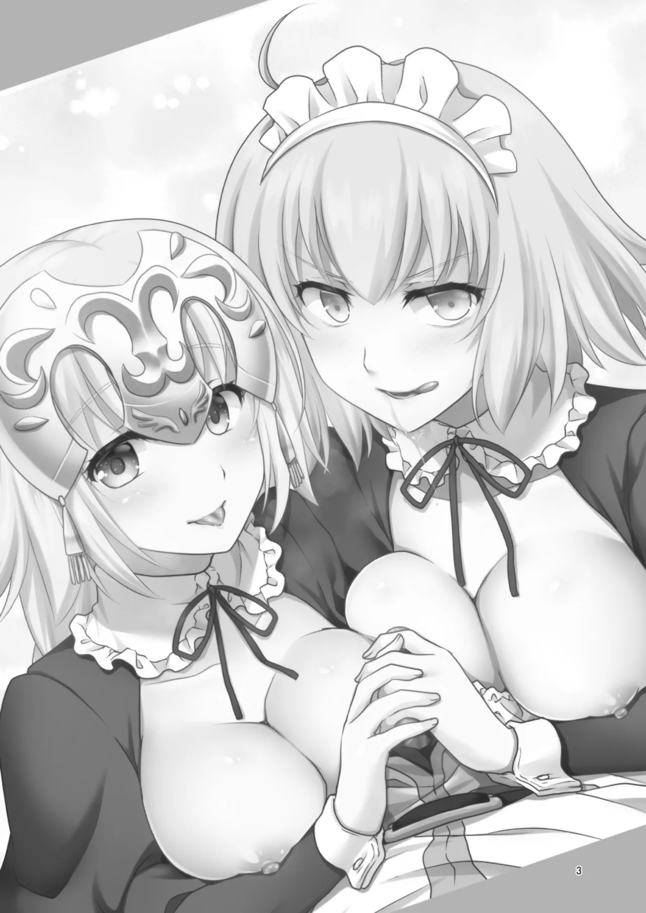 Chaldea Girls Collection double Jeanne serving as maids - Page 2