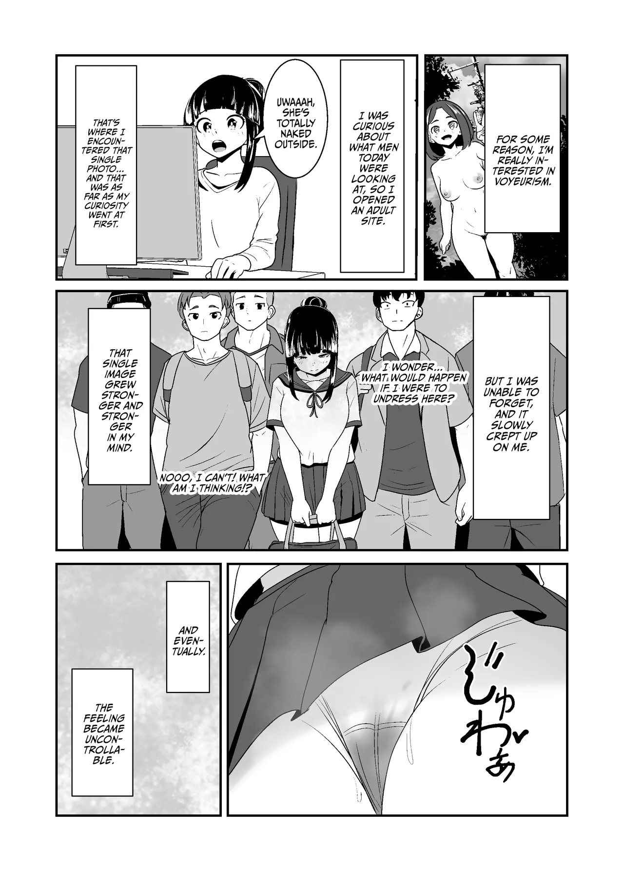 Roshutsu Shoujo no Gakkou no Kaidan | An Exhibitionist Girl's Tales of Pleasure - Página 5