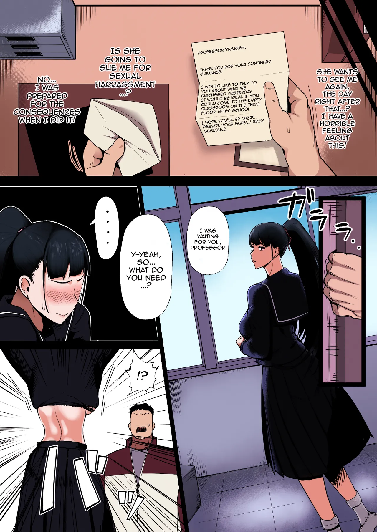 Kimajime na Yuutousei wa, Sensei dake no Mesu ni Naritai. - A serious honor student wants to be the teacher's only female. | The Uptight Model Student Wants To Become The Teachers Bitch - Pagina 8