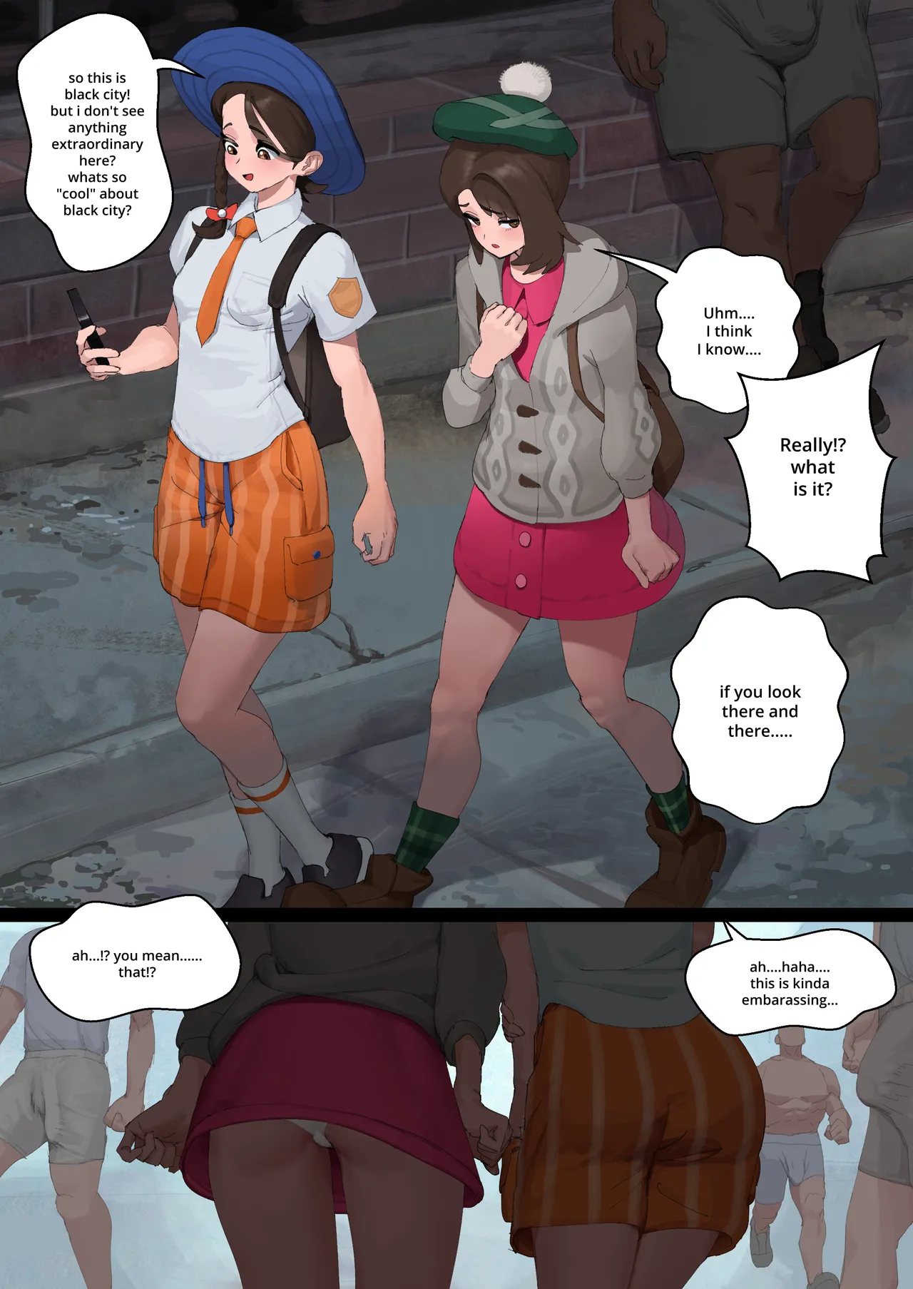 Gloria and Juliana visit Black City - Página 1