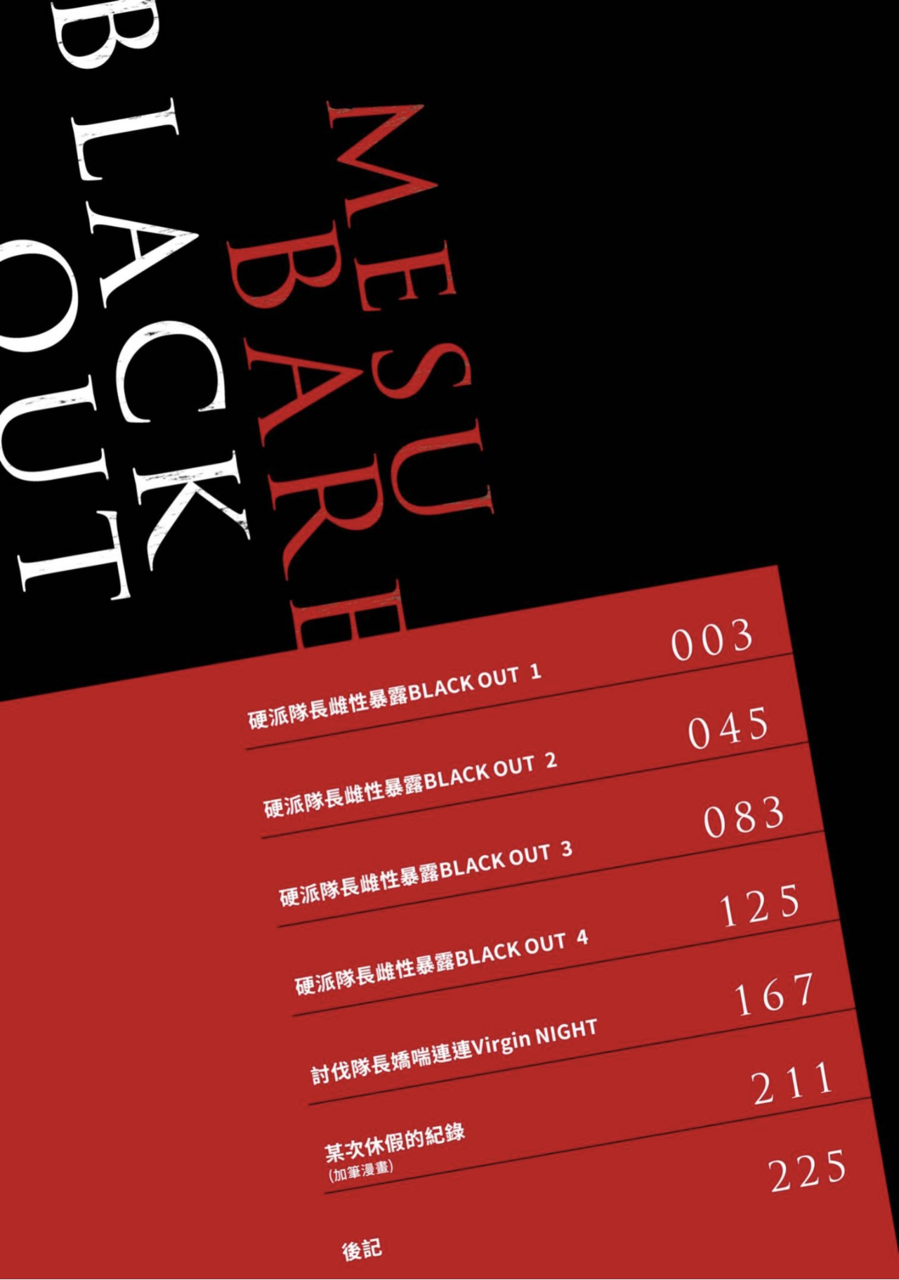 【四方月ろーど】硬派隊長雌性暴露BLACK OUT【含電子限定特典】 - Strona 4