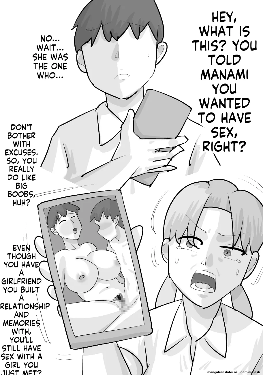[Penchapen]Tanpatsu Busu Deka Onna ni Netorareru Kareshi[English] Page 42
